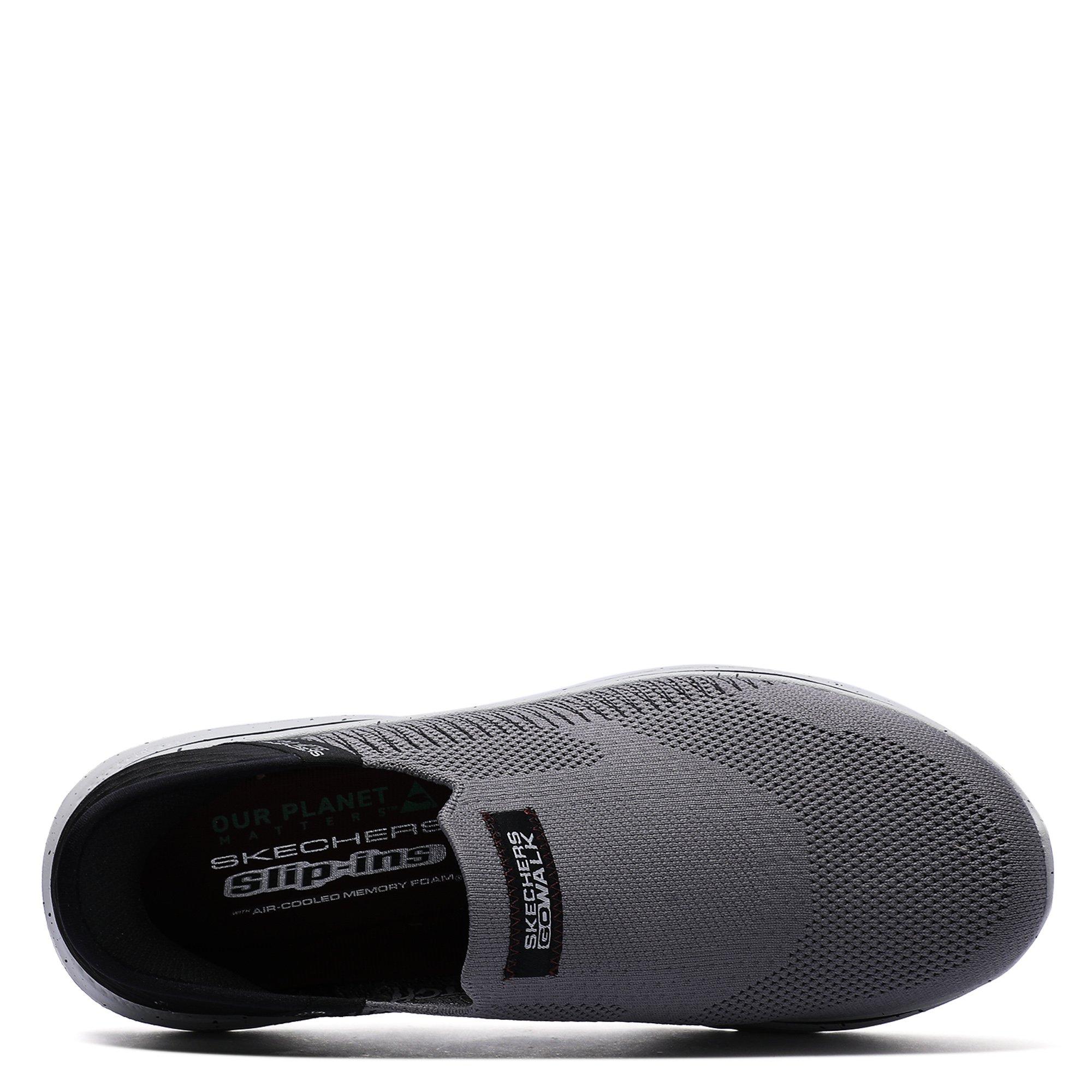 CHARCOAL/ BLK  - Skechers - GO WALK 7 Shoes Mens - 3