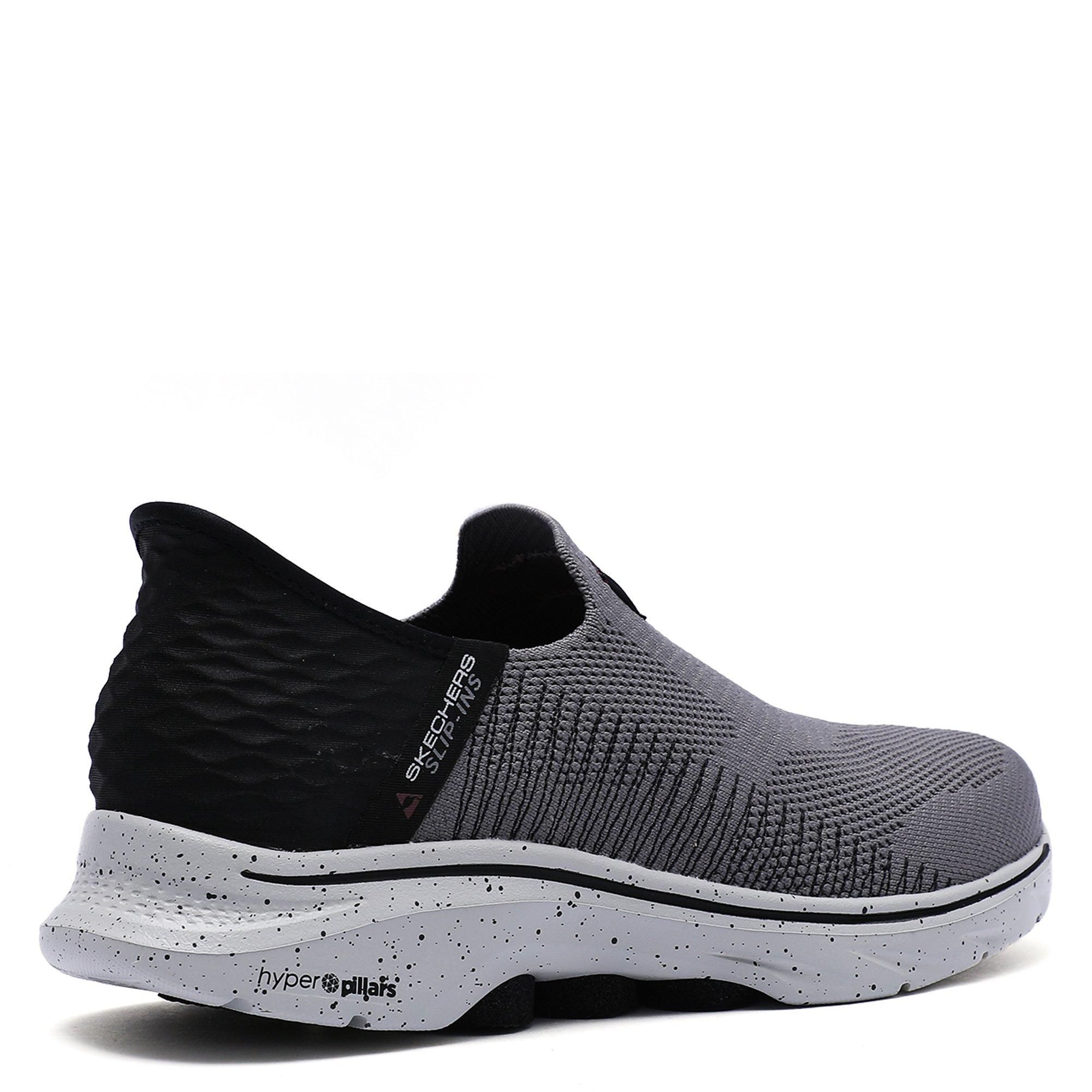 CHARCOAL/ BLK  - Skechers - GO WALK 7 Shoes Mens - 6
