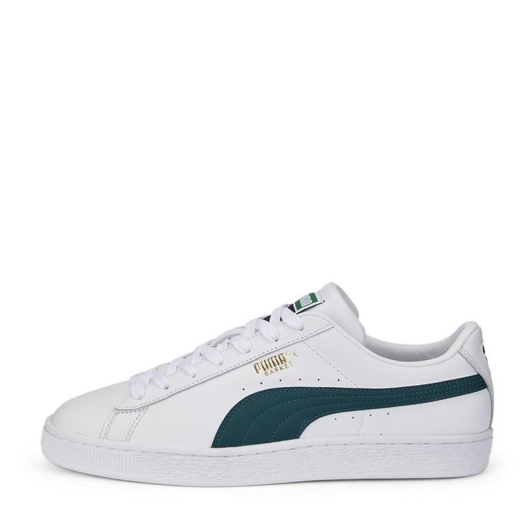 P.White/V.Green - Puma - Basket Classic XXl Mens Shoes - 2