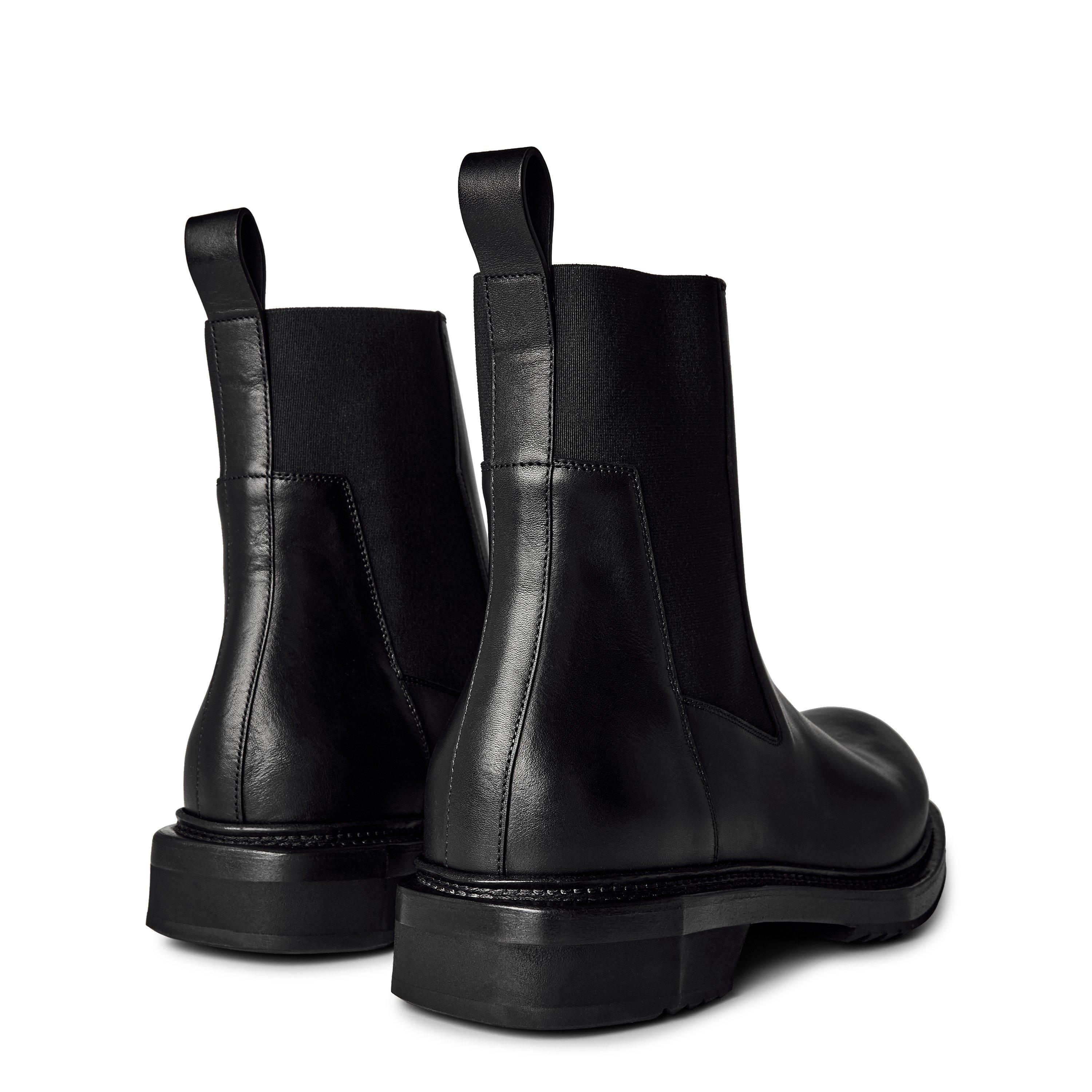 Black 09 - Rick Owens - Beatle Cyclops Boots - 4