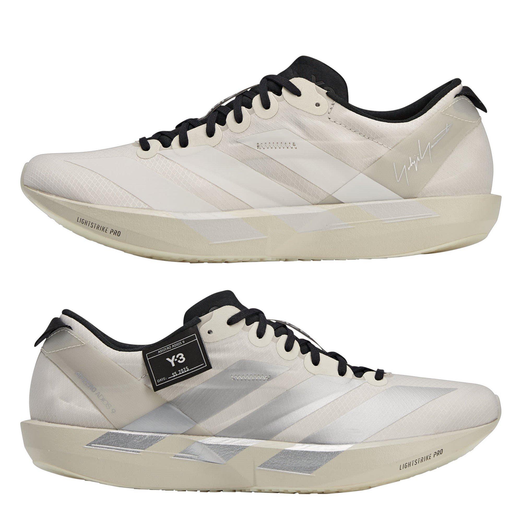 Aluminium - Y3 - Adios 9 Trainers - 10