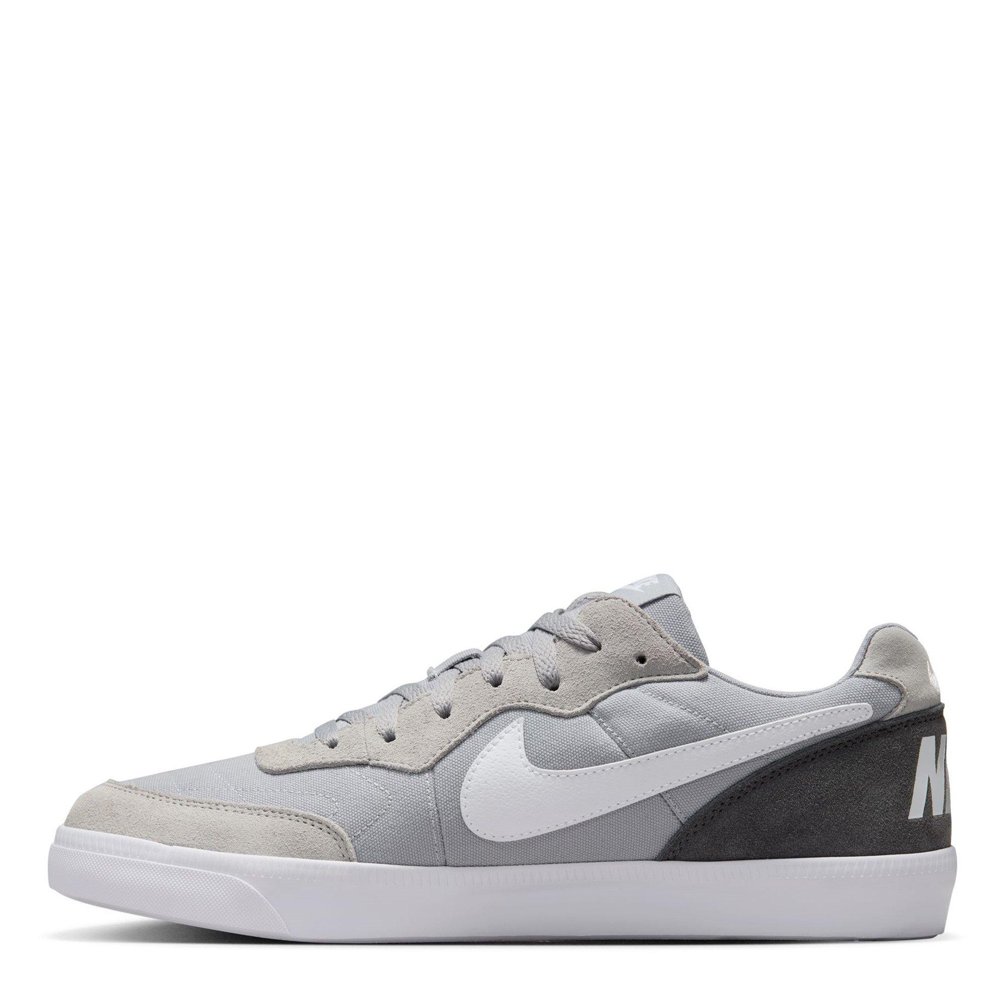 Grå/Hvid - Nike - Tiempo Sneakers Mens - 2