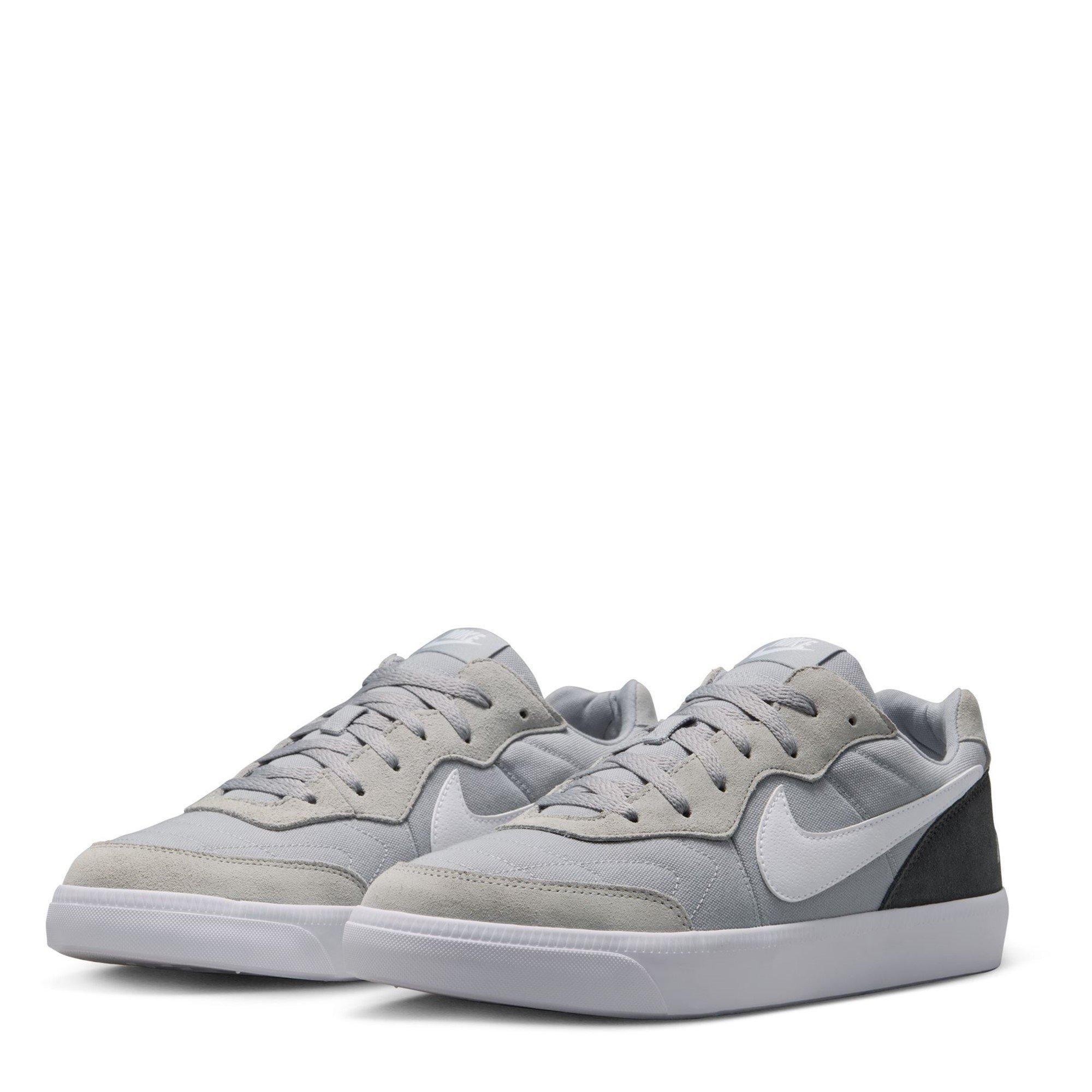 Grå/Hvid - Nike - Tiempo Sneakers Mens - 3