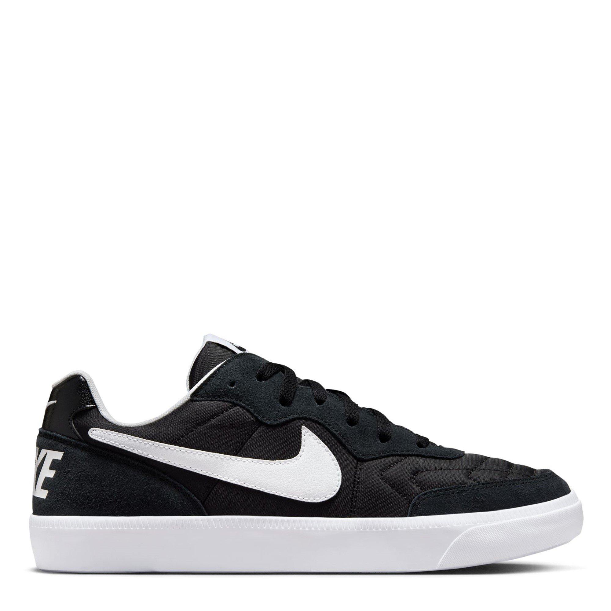 Preto/Branco - Nike - Tiempo Sneakers Mens - 1