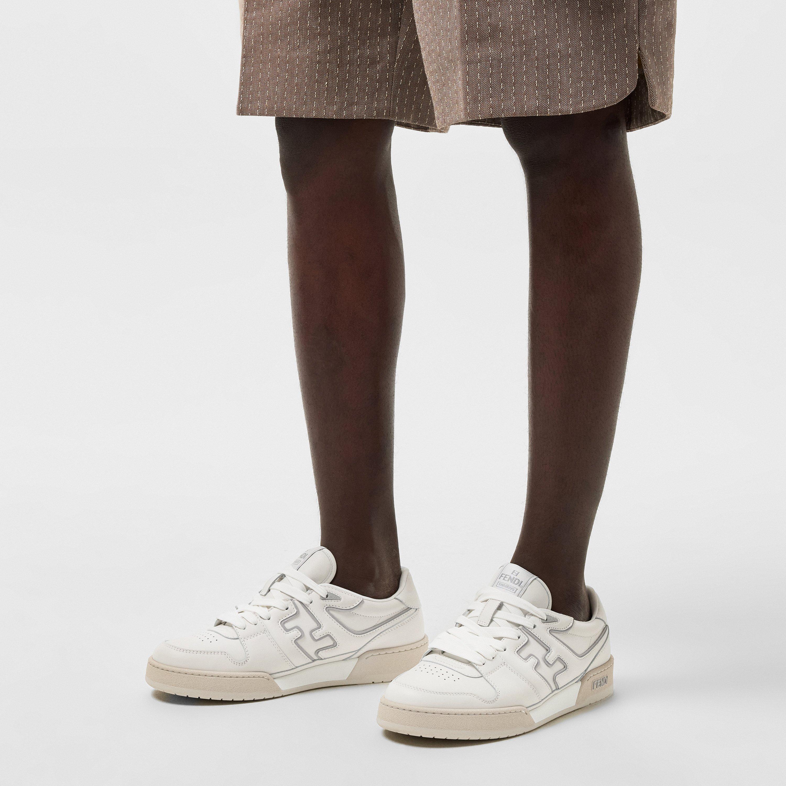White - Fendi - Match Sneakers - 3