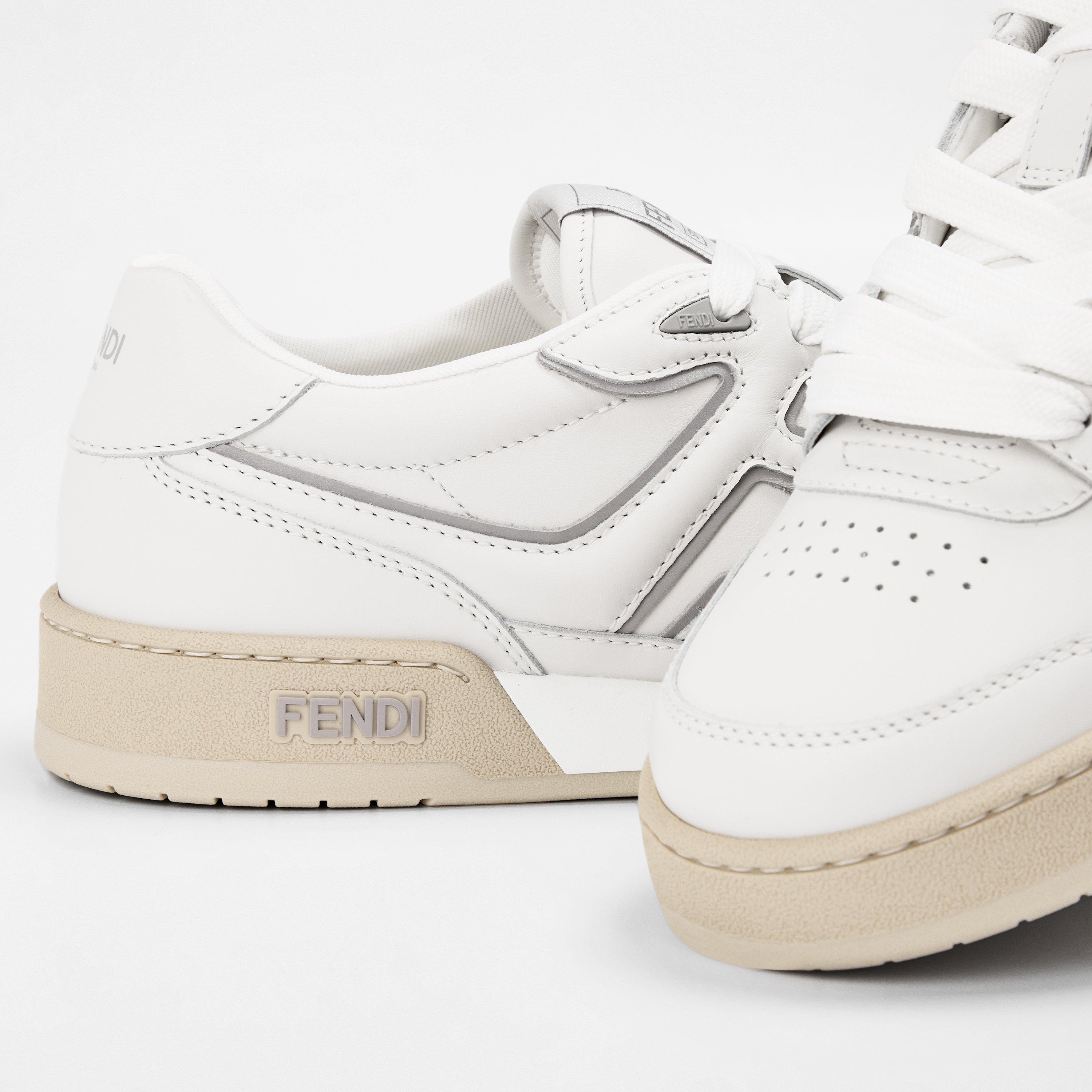 White - Fendi - Match Sneakers - 4