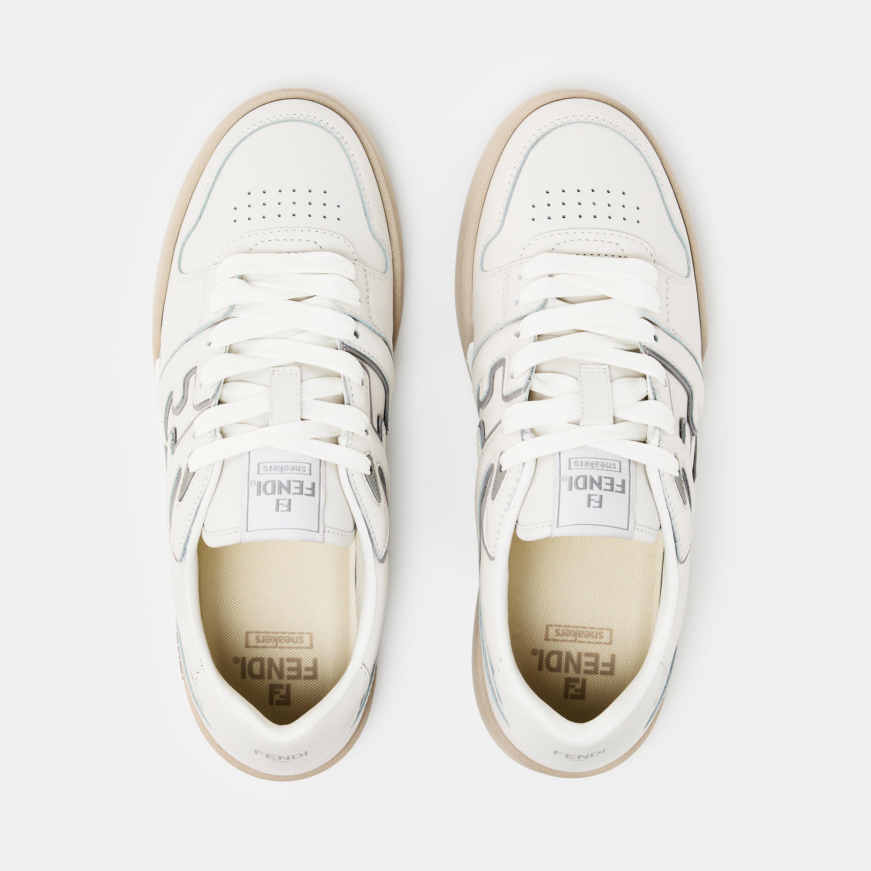 White - Fendi - Match Sneakers - 5