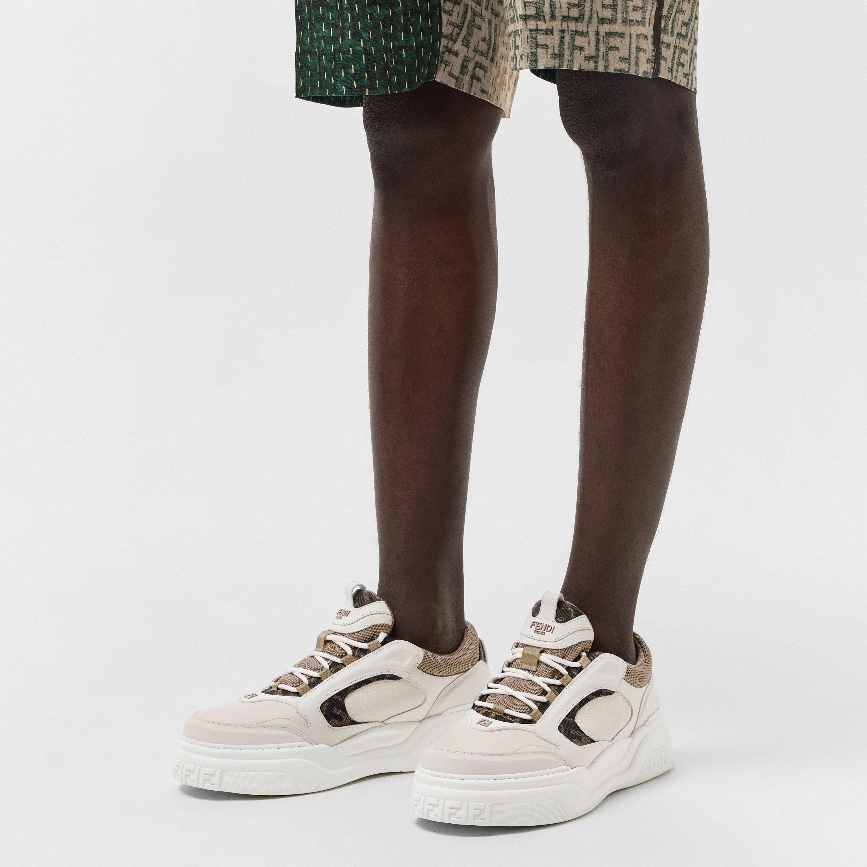 White - Fendi - Force Low Trainers - 3