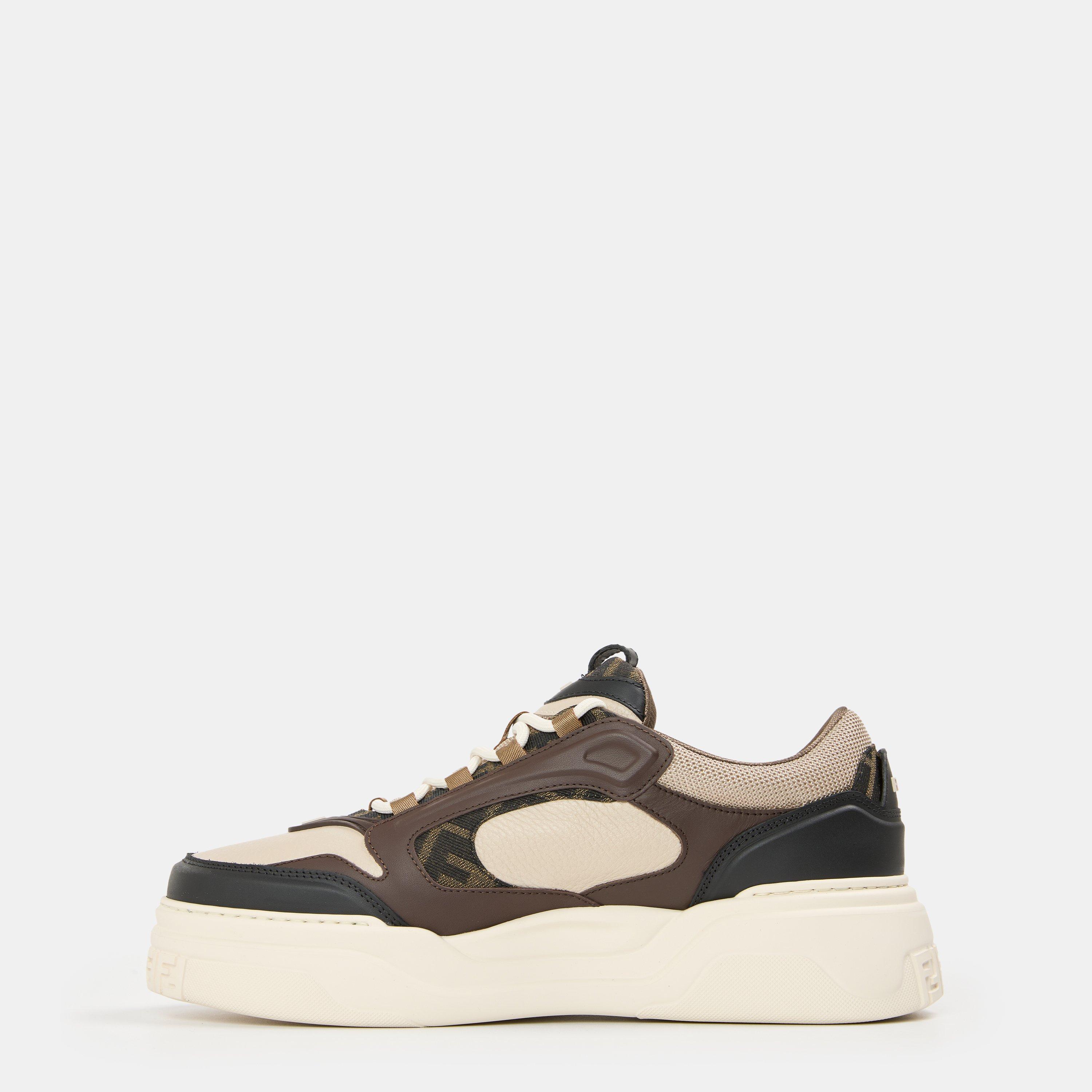 Black/Latte - Fendi - Force Low Trainers - 2