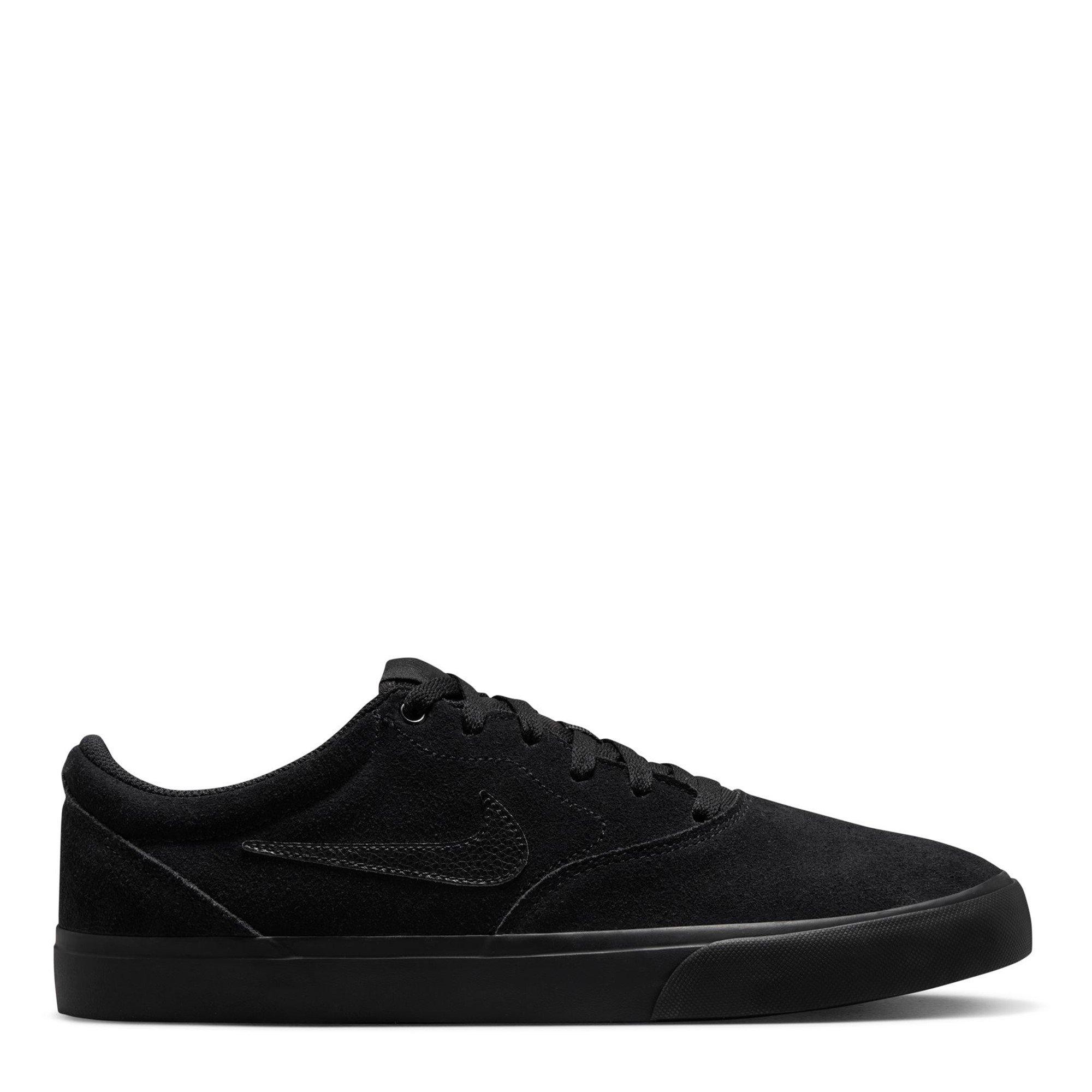 Nike Men's Charge Low Suede Shoes - Black/Black - 11 (46)
