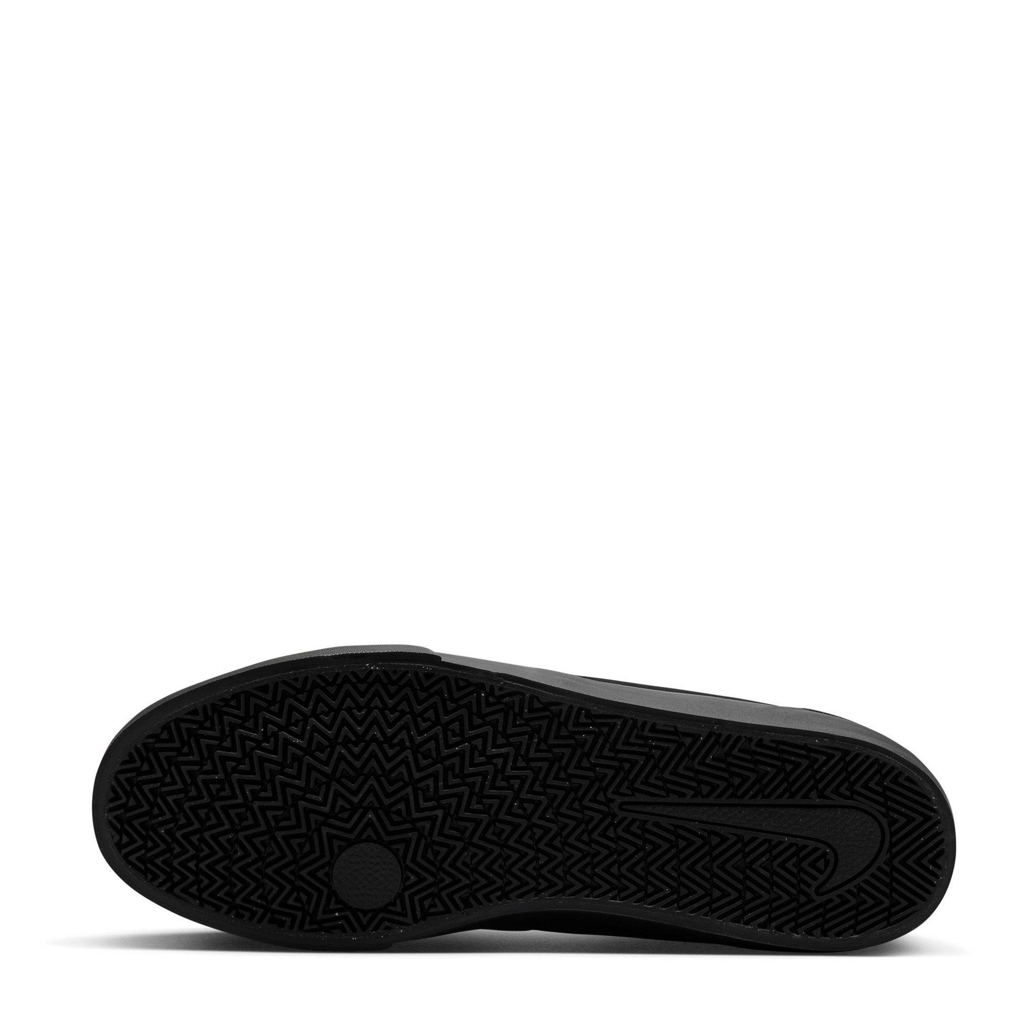 Black/Black - Nike - Charge Low Suede Shoes Mens - 6