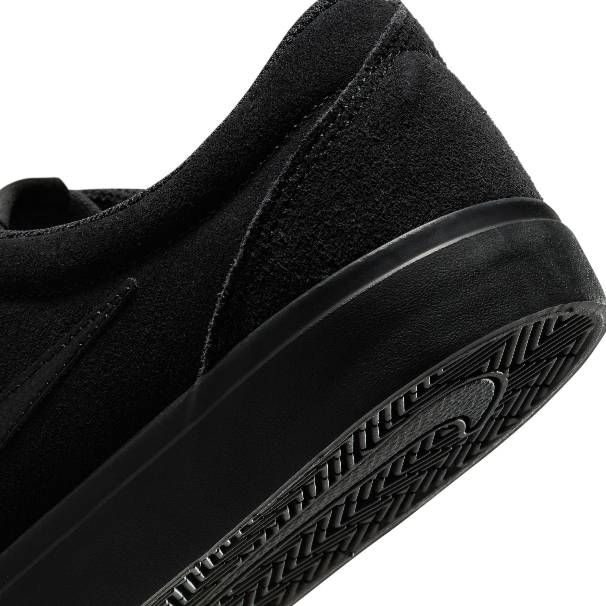 Black/Black - Nike - Charge Low Suede Shoes Mens - 8