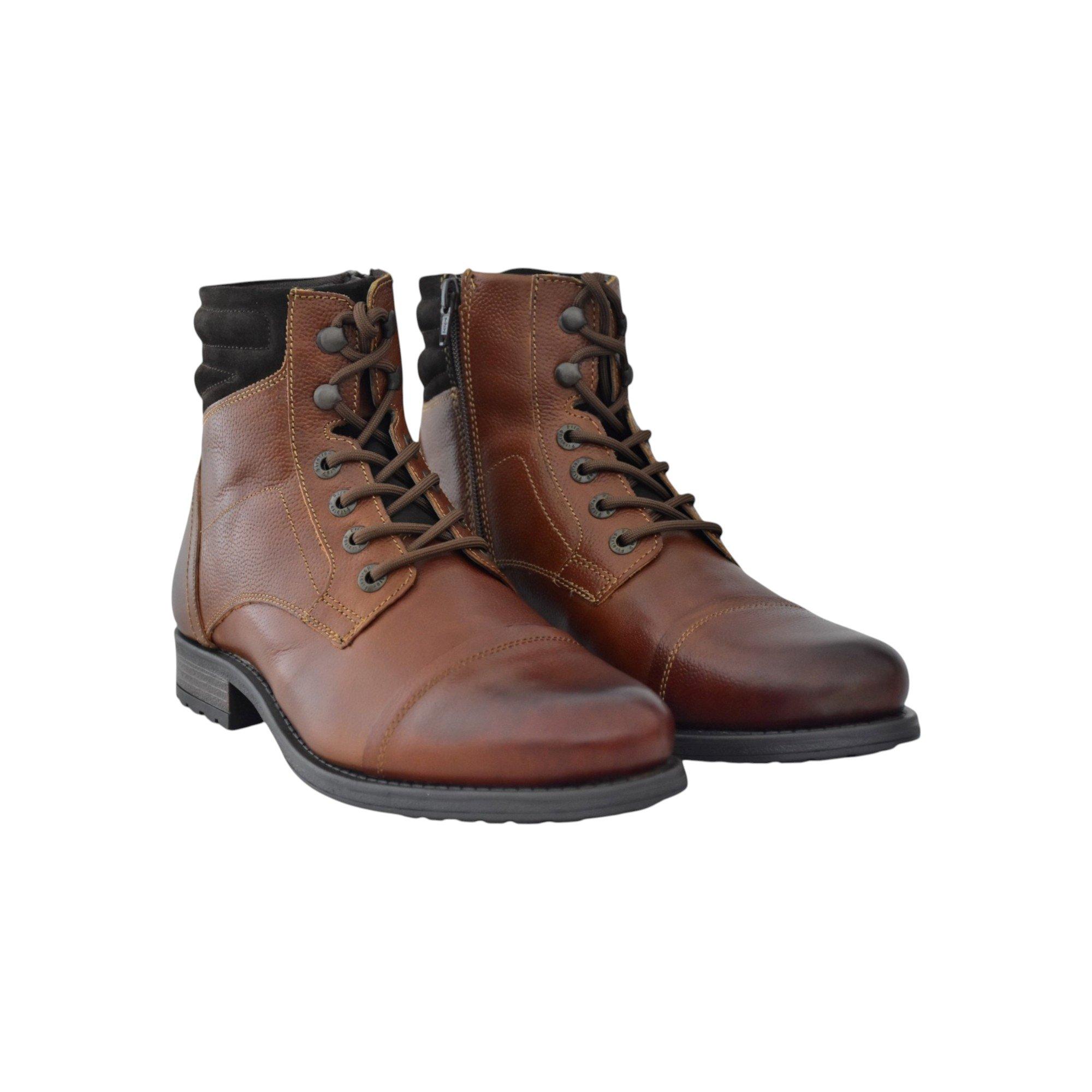 Tan - Firetrap - Hays Rugged Boots Mens - 3