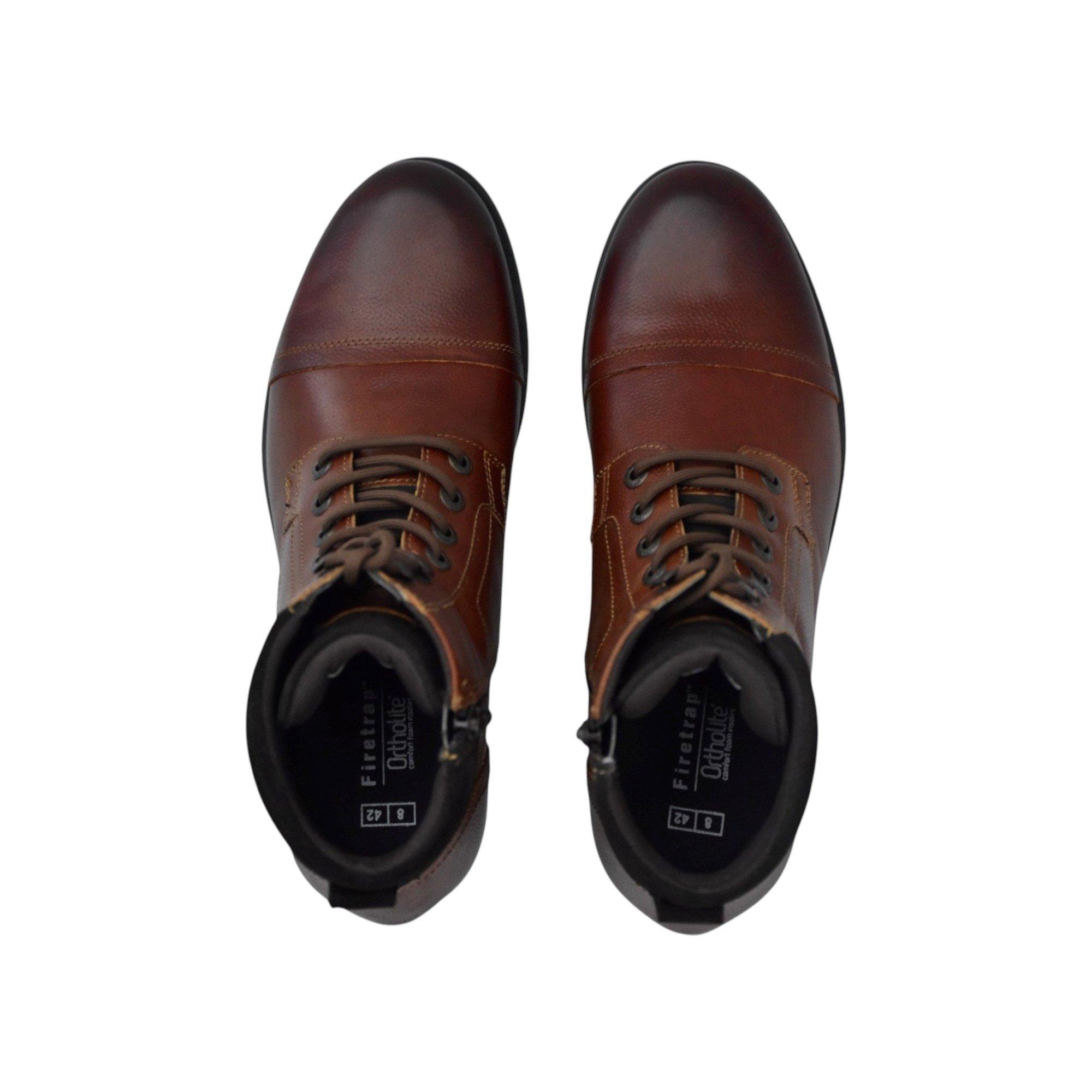 Tan - Firetrap - Hays Rugged Boots Mens - 5