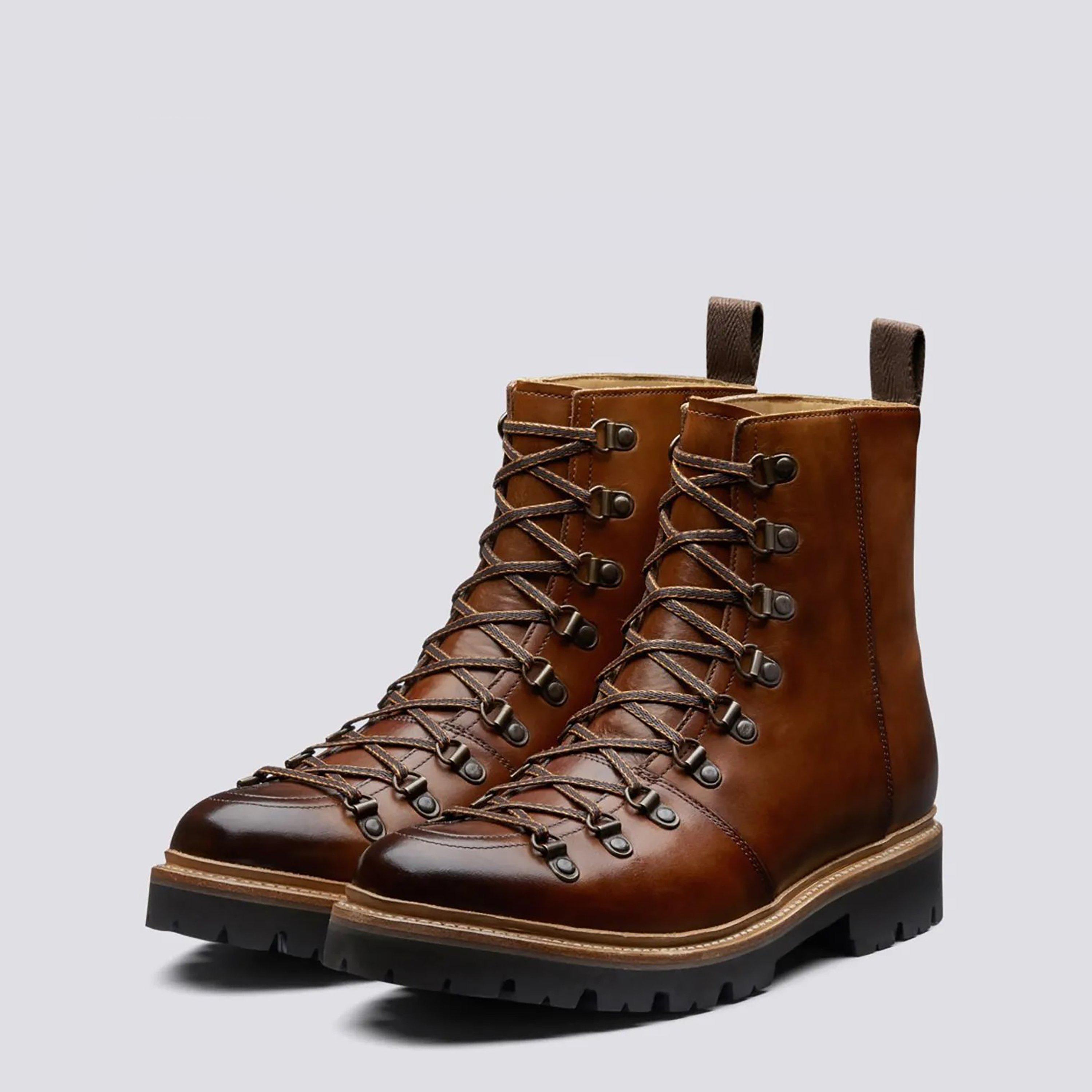 Tan Handpainted - Grenson - Brady Boot - 4