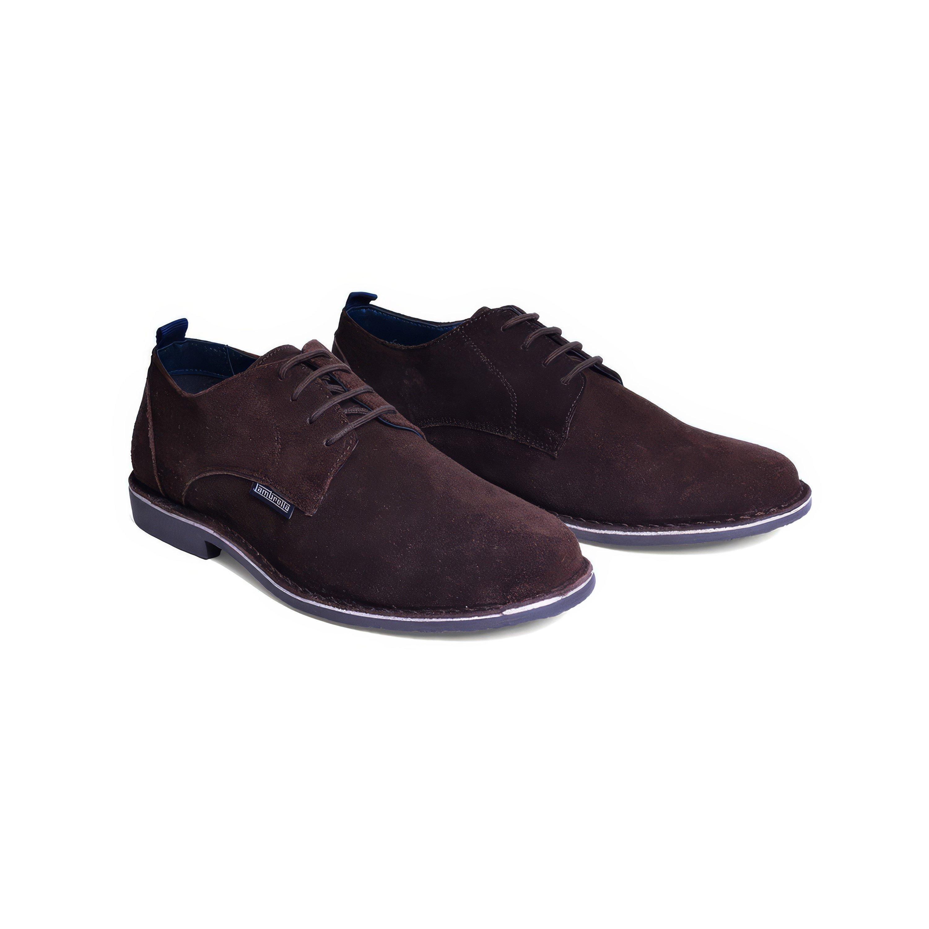 Castanho - Lambretta - Men's Suede Desert Boot - 2