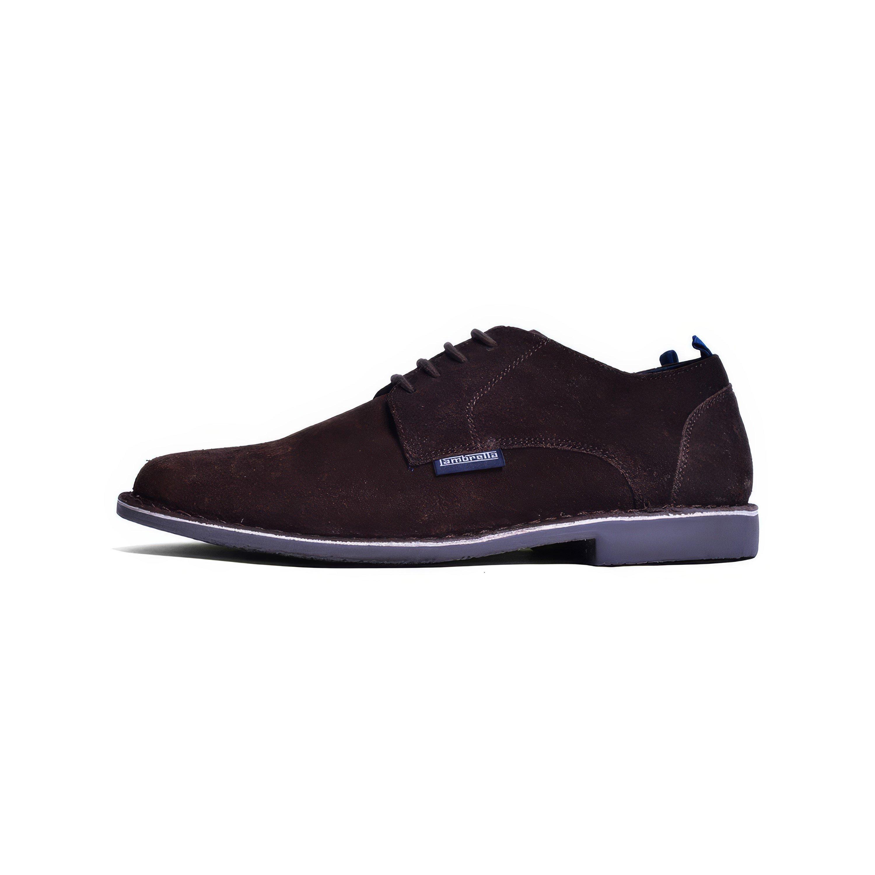 Castanho - Lambretta - Men's Suede Desert Boot - 3