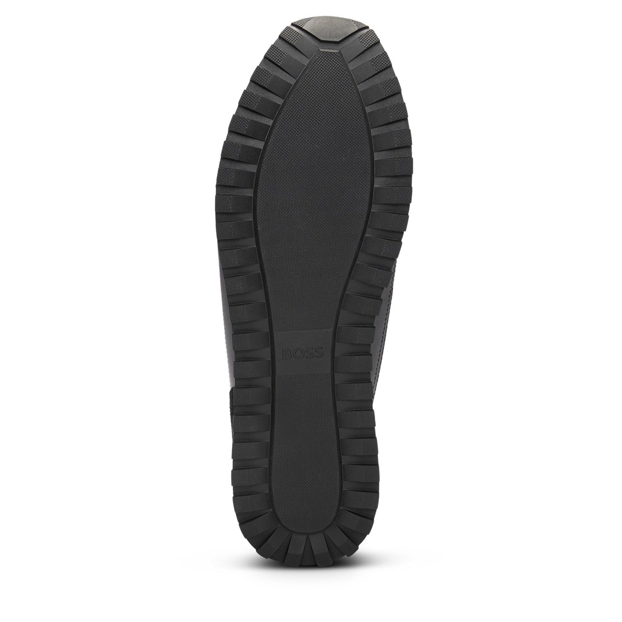 Black/Gold 007 - Boss - Men's Parkour Trainers, Dynamic Design - 4