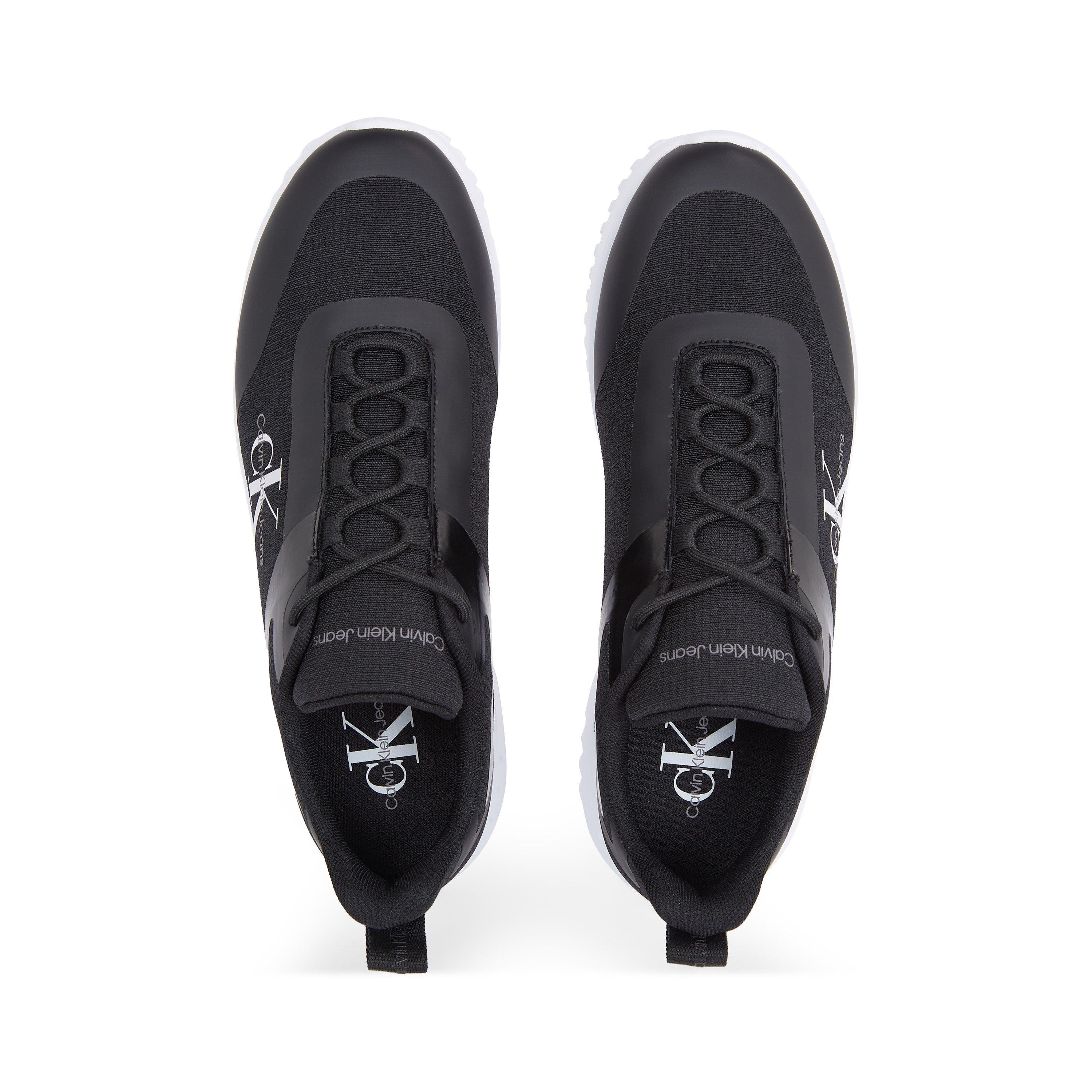 Black/White - Calvin Klein Jeans - EVA RUNNER LOW LACE ML MIX - 4