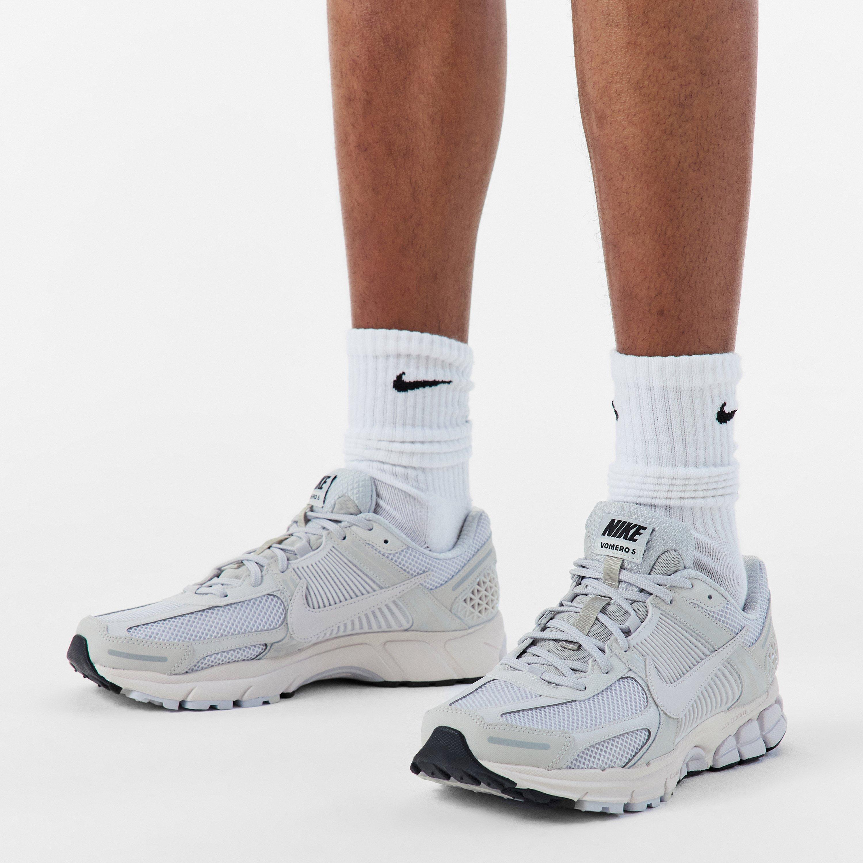 Vast Grey/White - Nike - Zoom Vomero 5 Trainers - 3