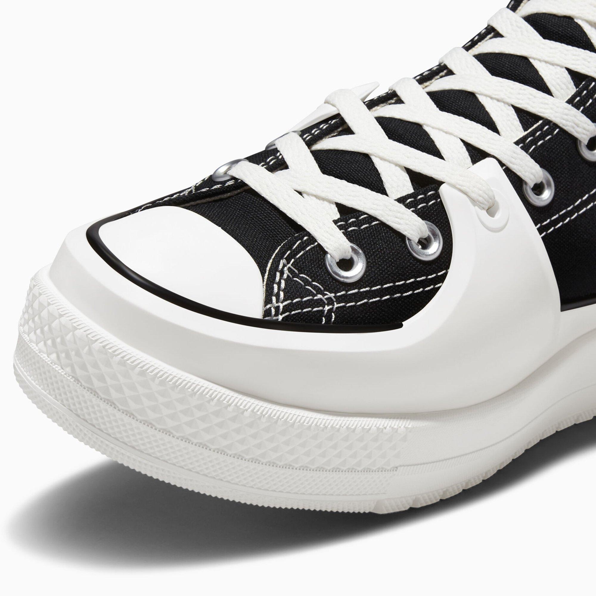 Blk/VtgWht/Egrt - Converse - Chuck Taylor All Star Construct Hi Top Shoes - 7