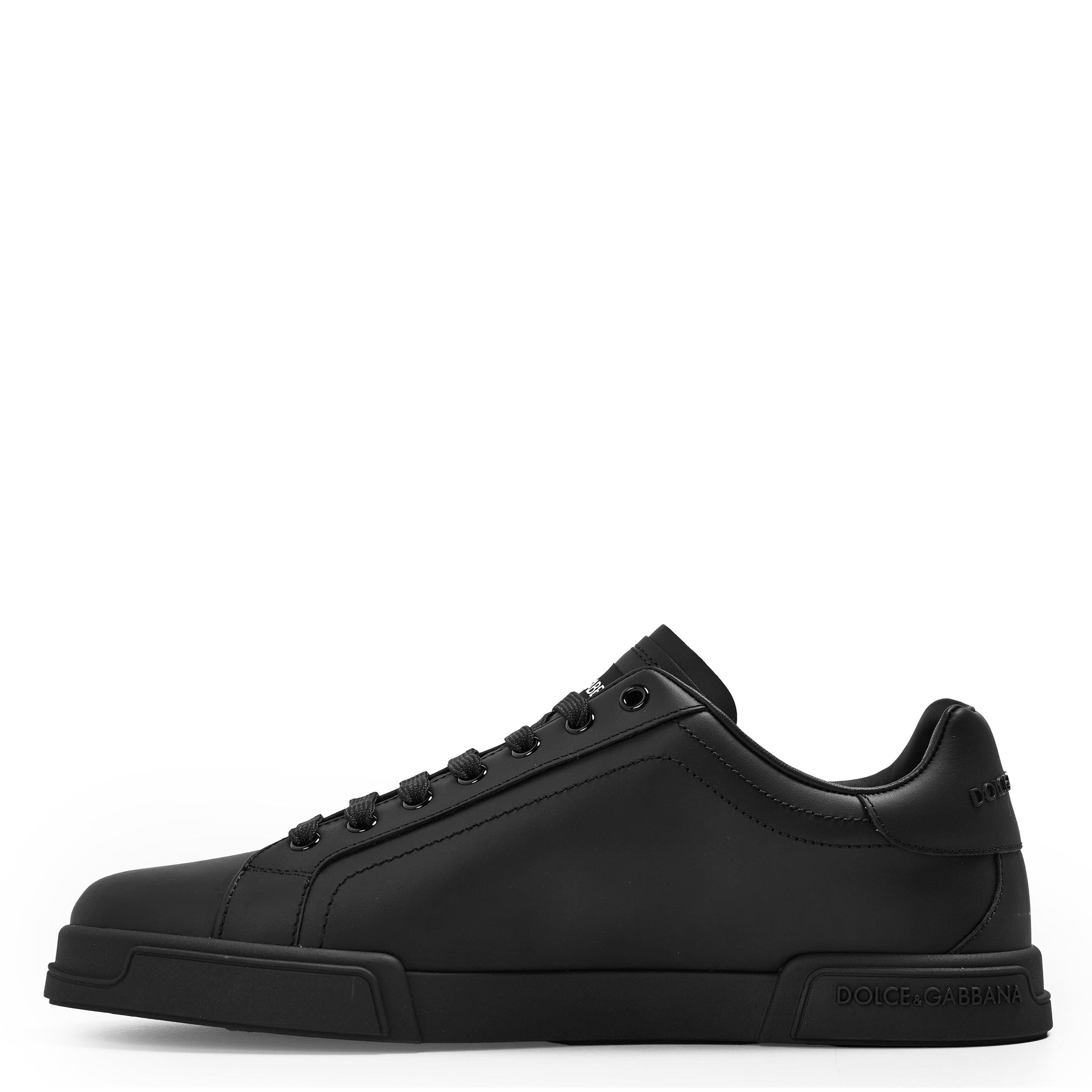 Black - Dolce and Gabbana - Portofino Classic Trainers - 2