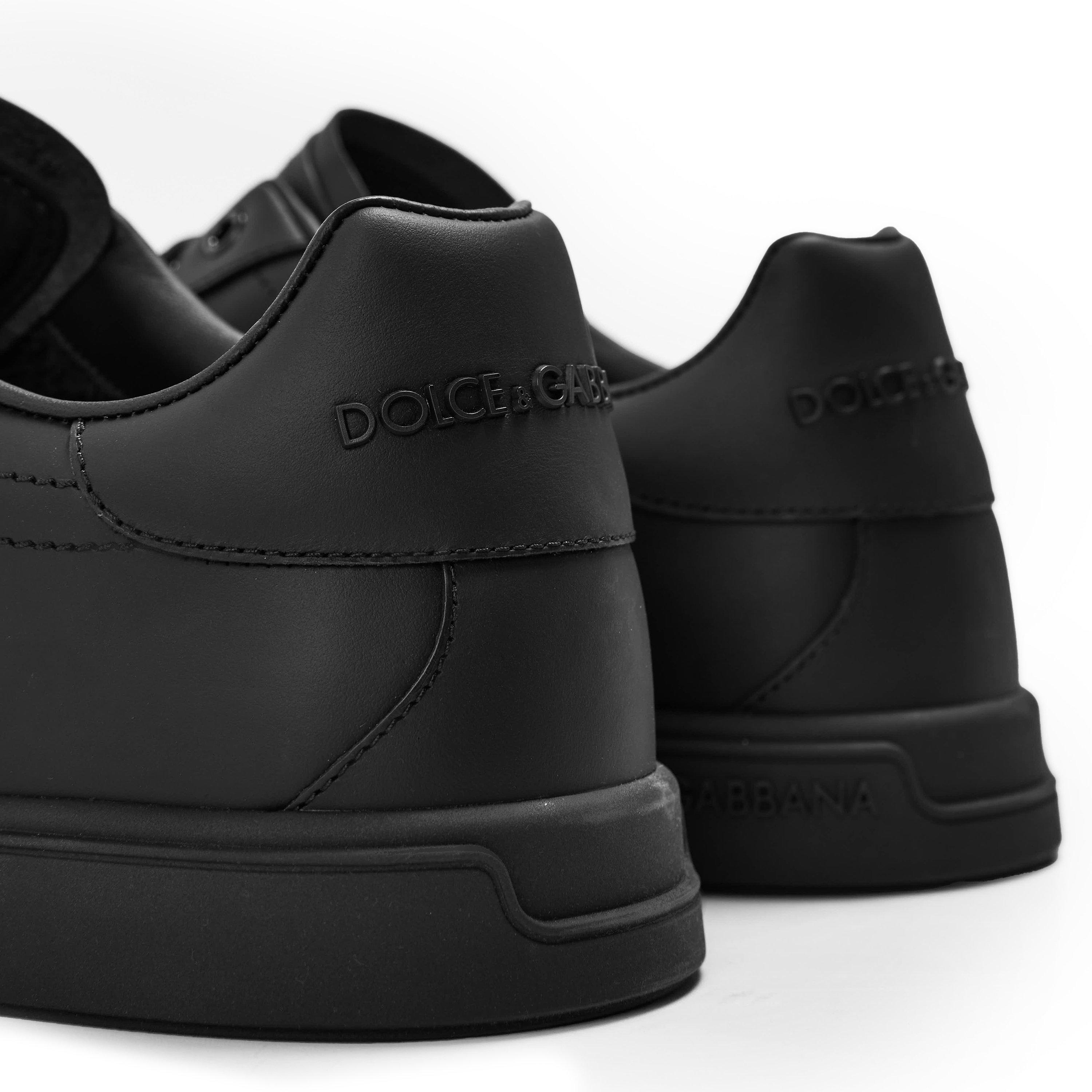 Black - Dolce and Gabbana - Portofino Classic Trainers - 4