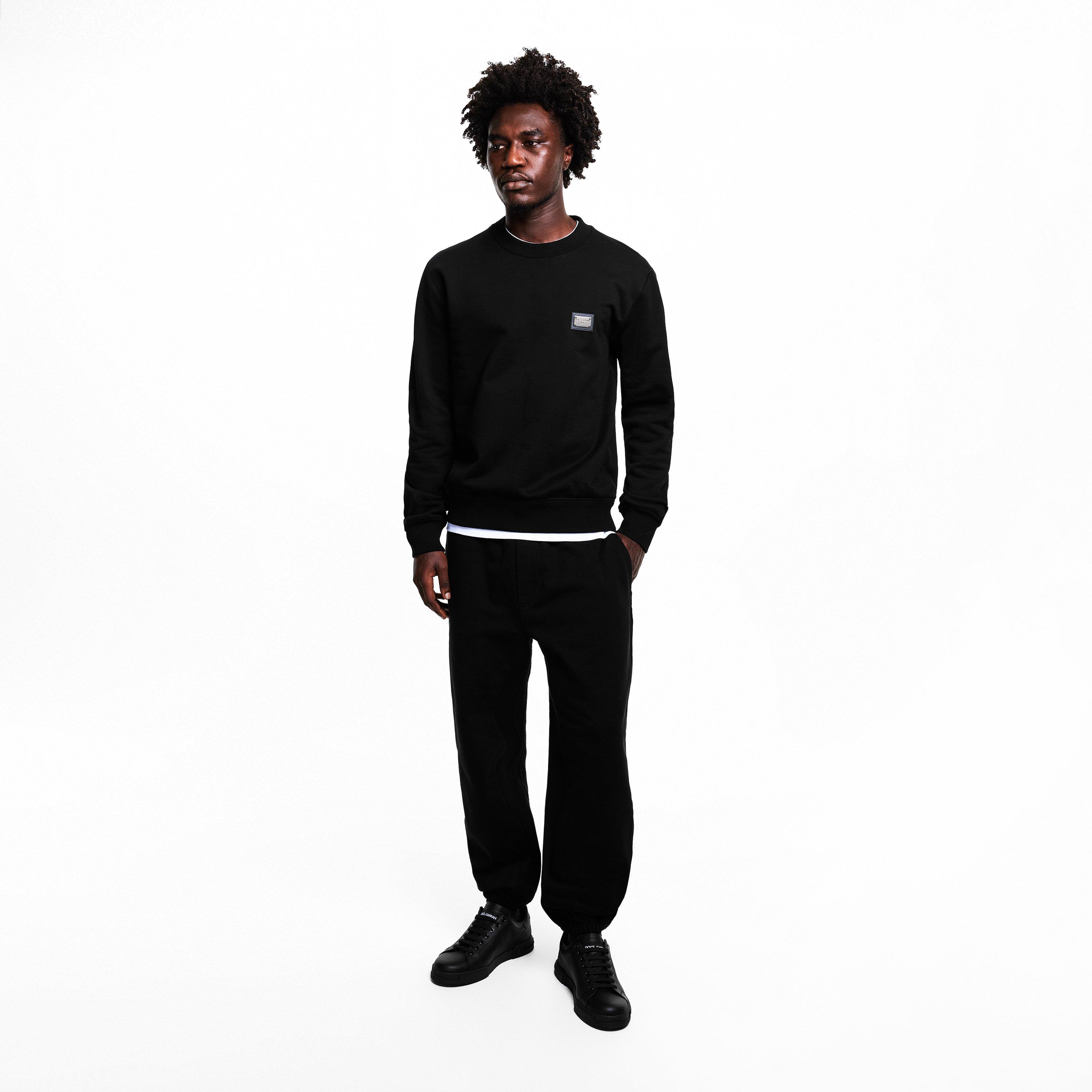 Black - Dolce and Gabbana - Portofino Classic Trainers - 6