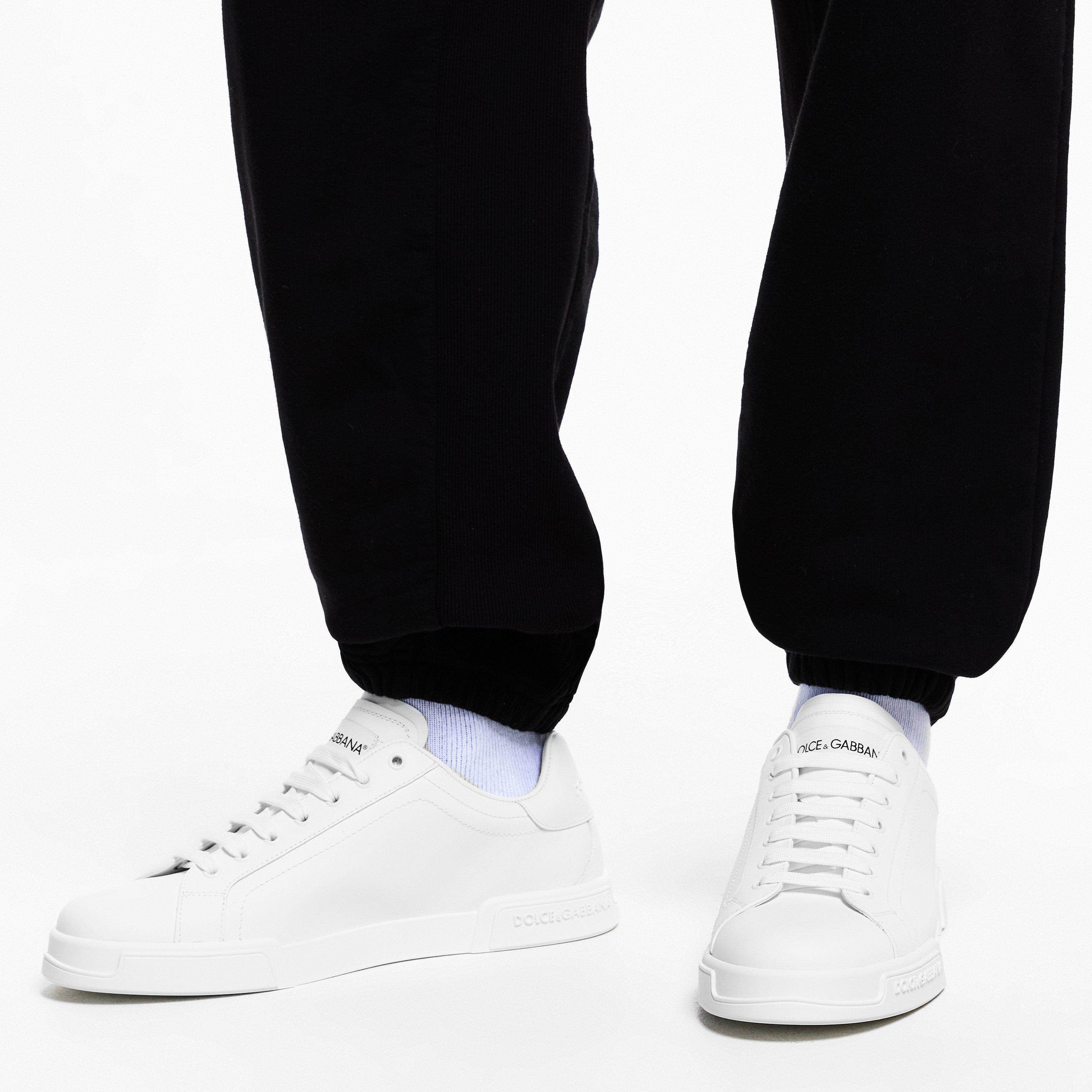 Optical White - Dolce and Gabbana - Portofino Classic Trainers - 3