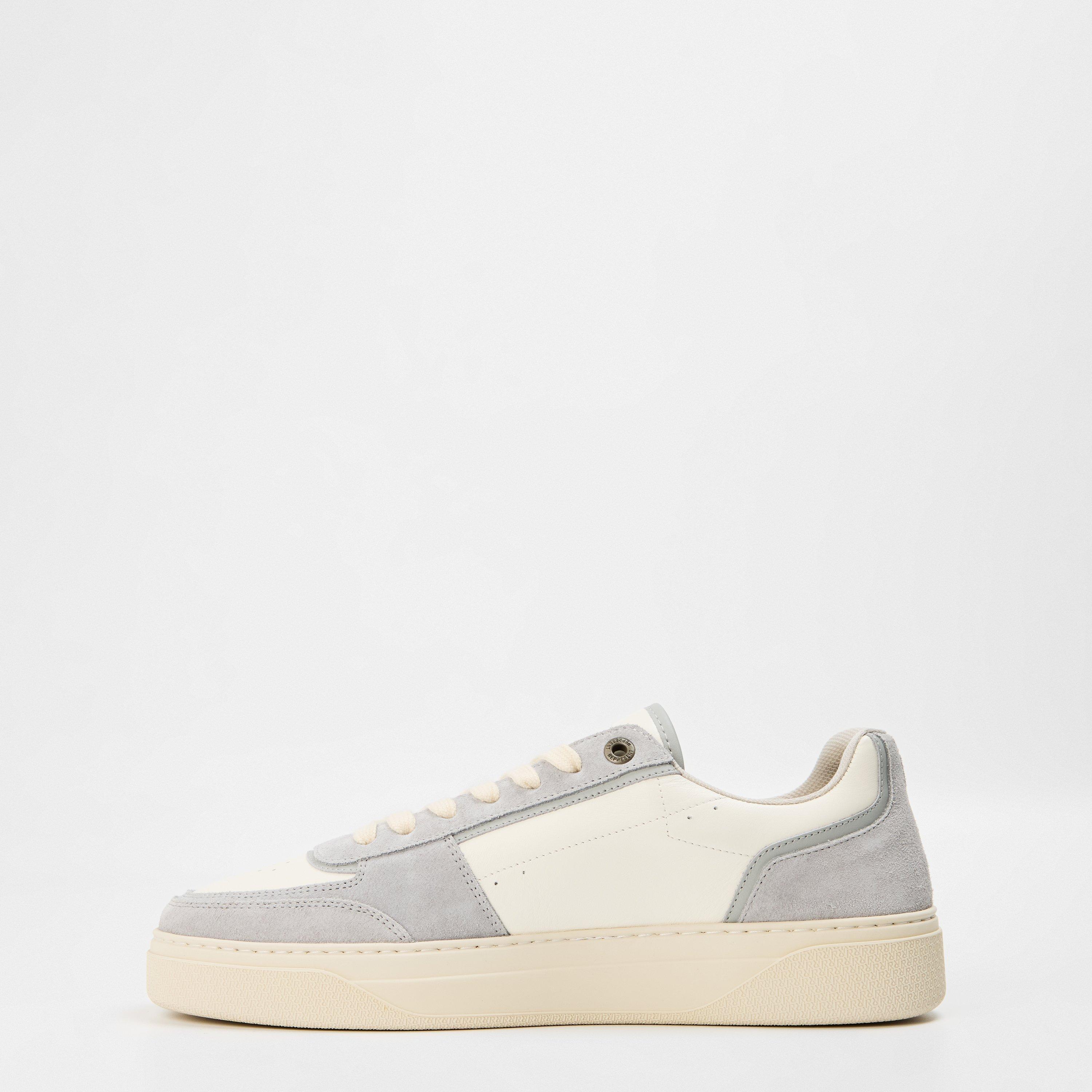 White/Grey - Represent - Men's Rep Initial Sneaker, Sleek Modern Design - 2