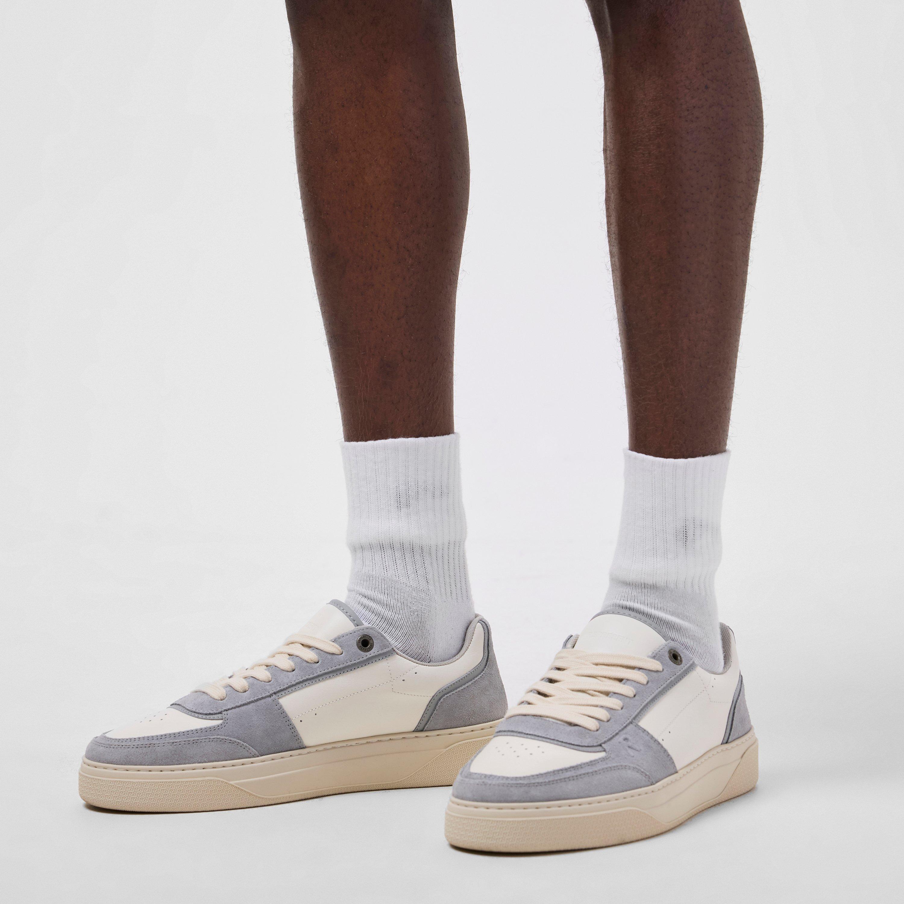 White/Grey - Represent - Men's Rep Initial Sneaker, Sleek Modern Design - 3