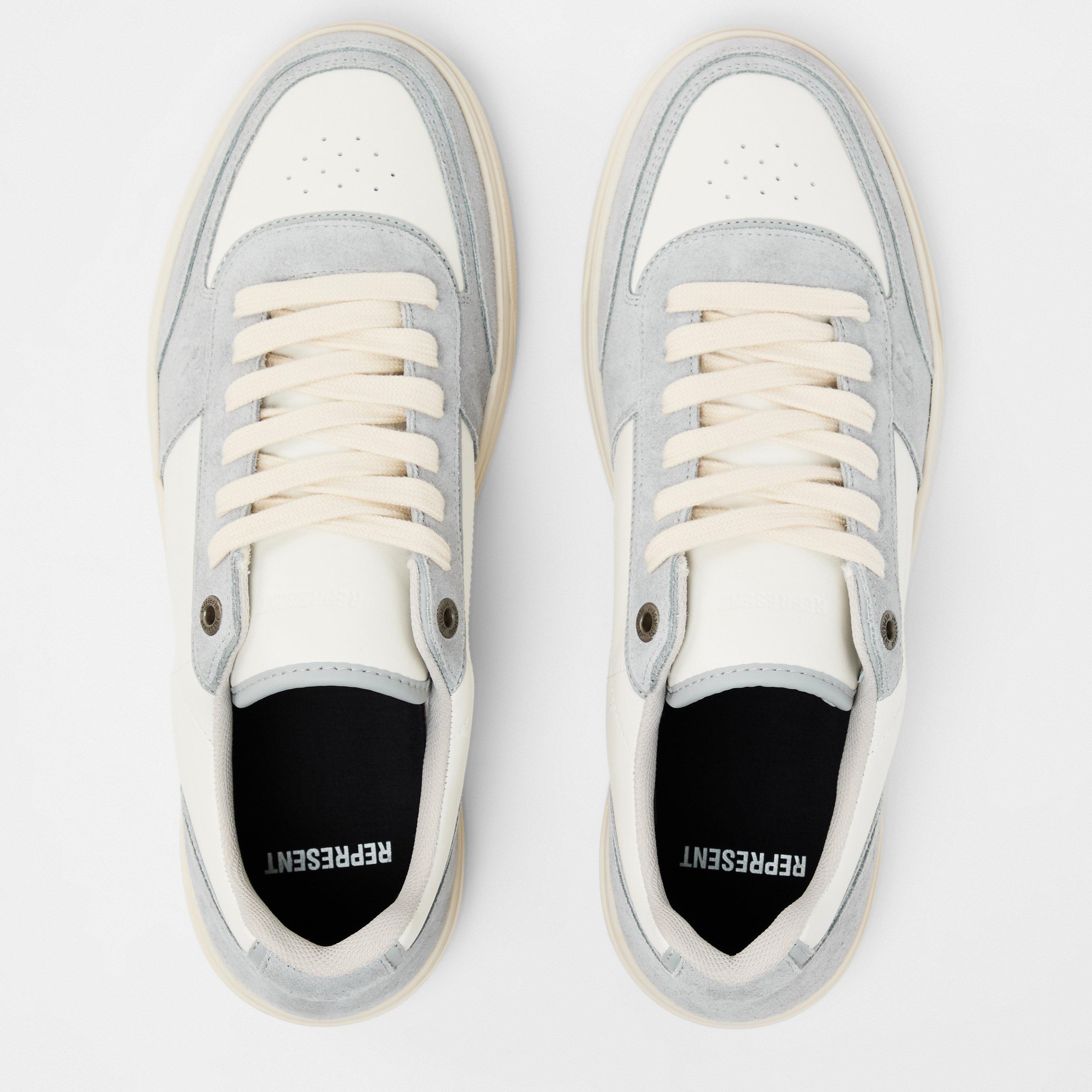 White/Grey - Represent - Men's Rep Initial Sneaker, Sleek Modern Design - 5