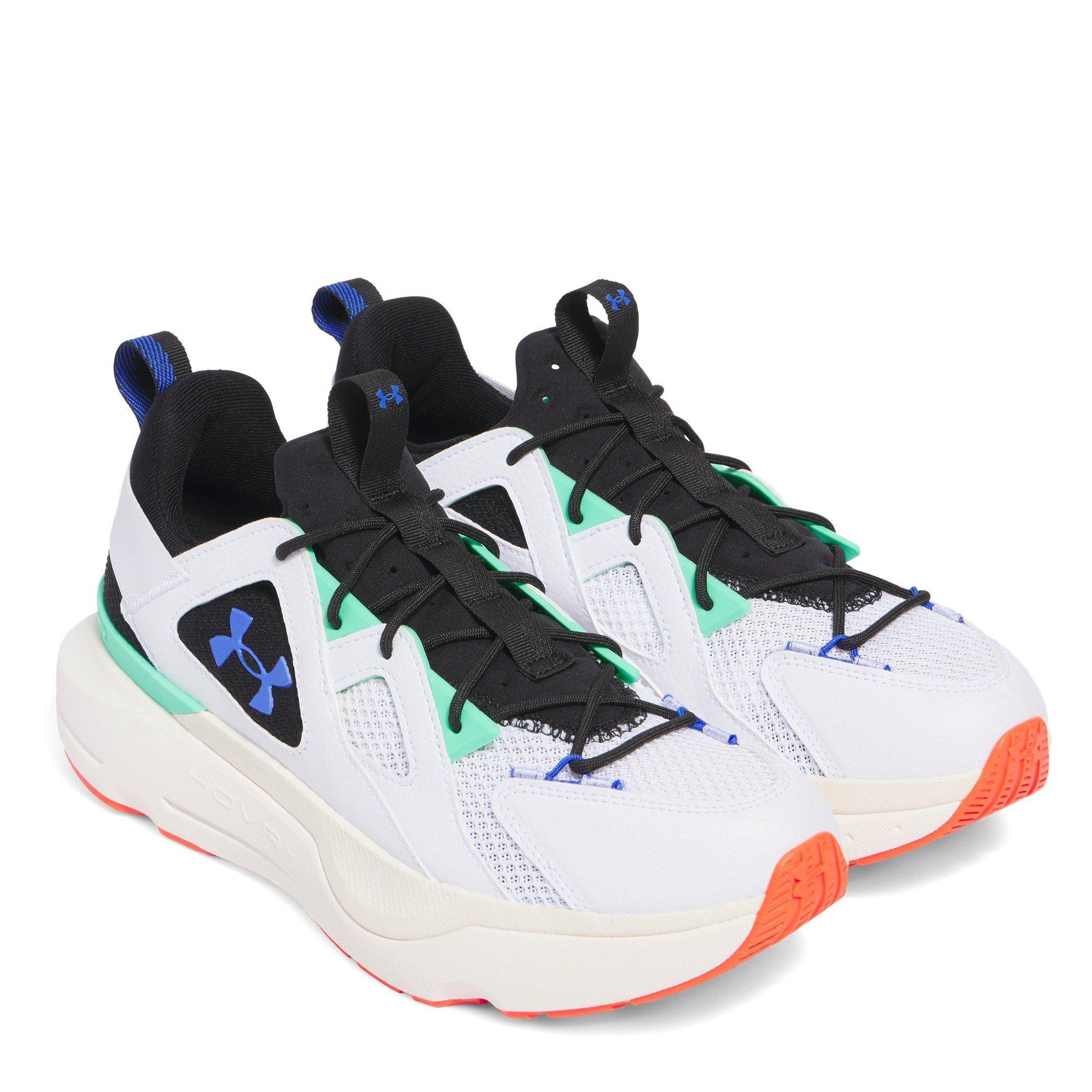 Wht/Wht/Violet - Under Armour - Adults Infinite Sportstyle Runner - 5