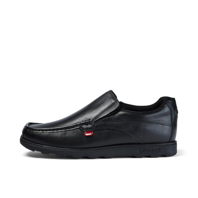 Noir - Kickers - Fragma Slip On Mens Shoes Authentic - 1