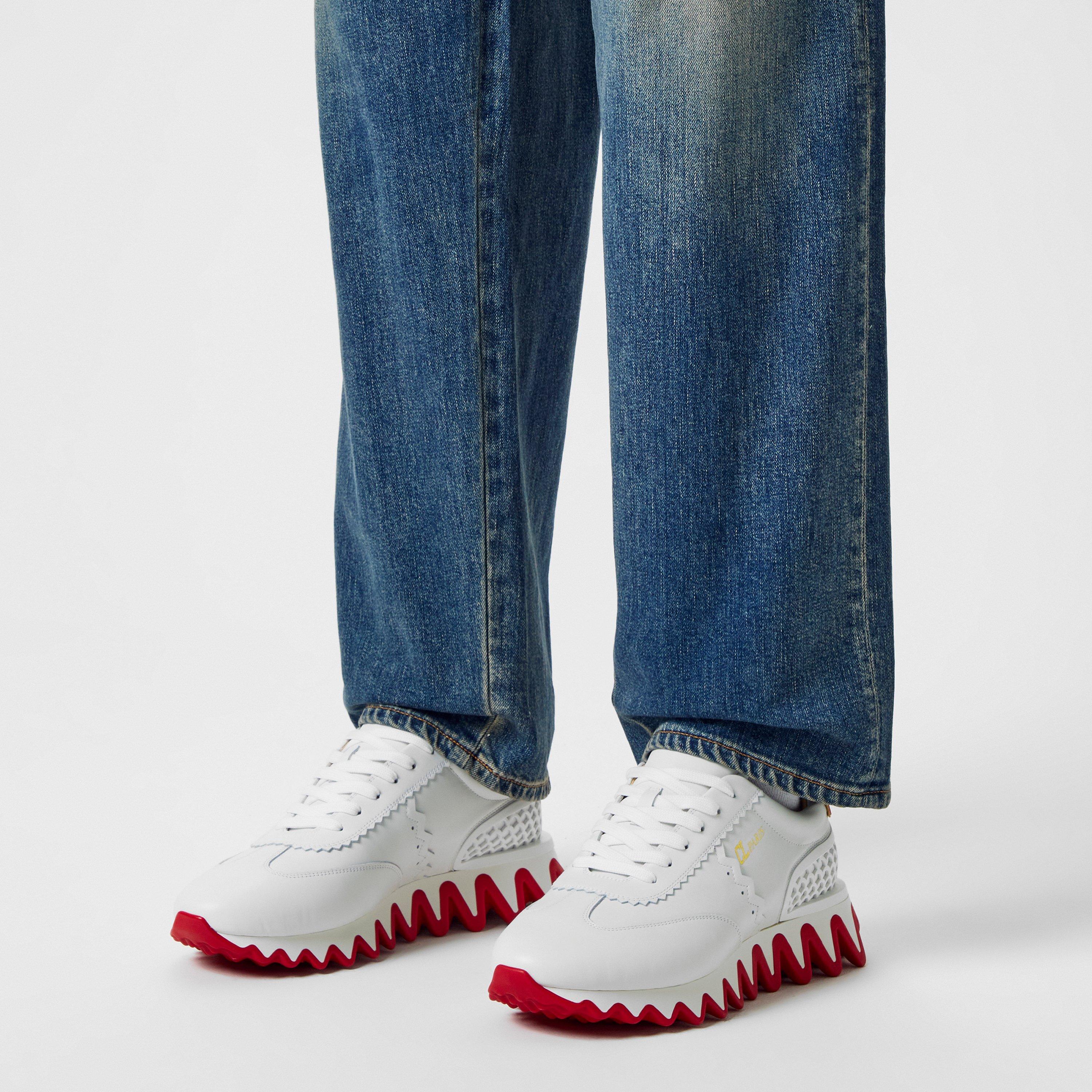 White WH43 - Christian Louboutin - Loubishark Sneakers - 3