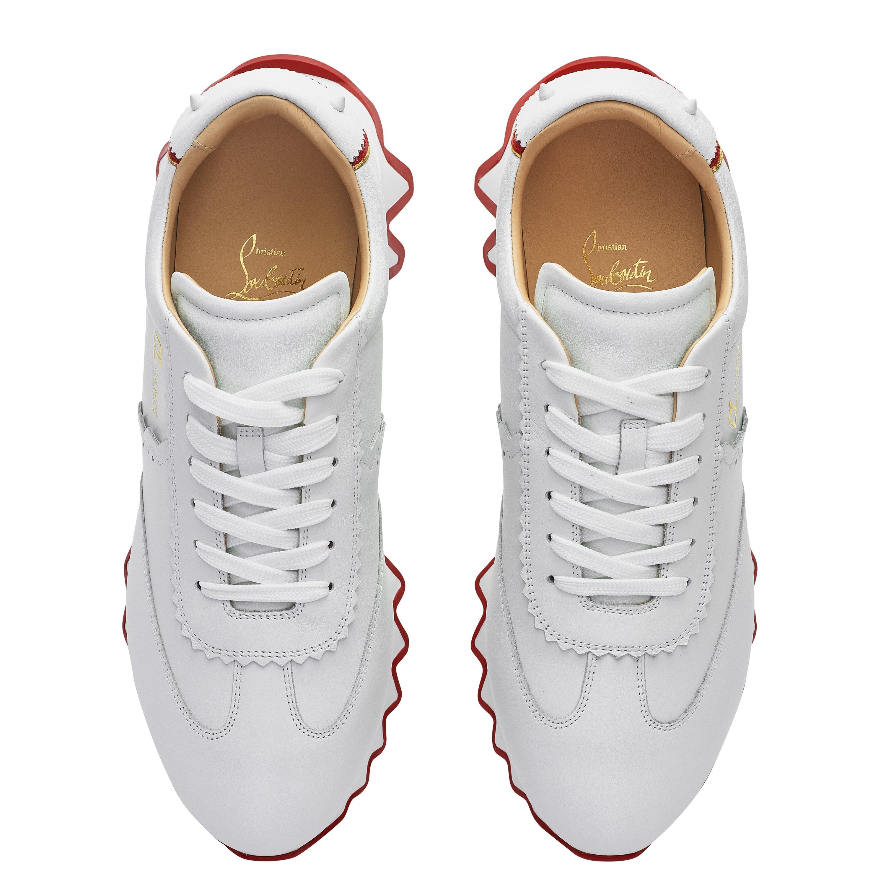 White WH43 - Christian Louboutin - Loubishark Sneakers - 5