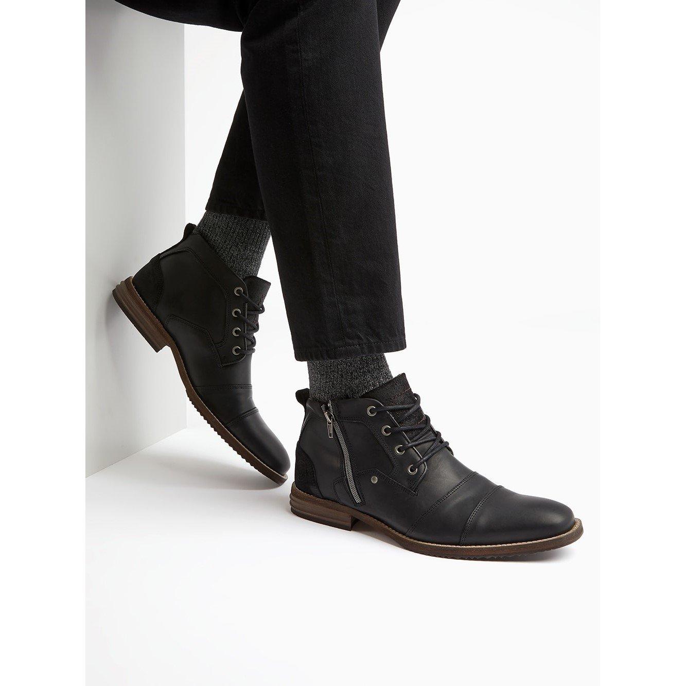 Black 484 - Dune London - Captain Boot - 5