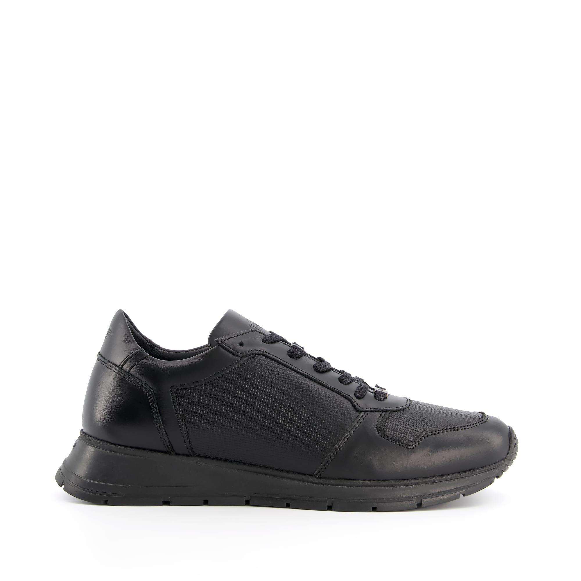 Dune London Men's Treats Trainers - Black Lth 484 - 9 (43)