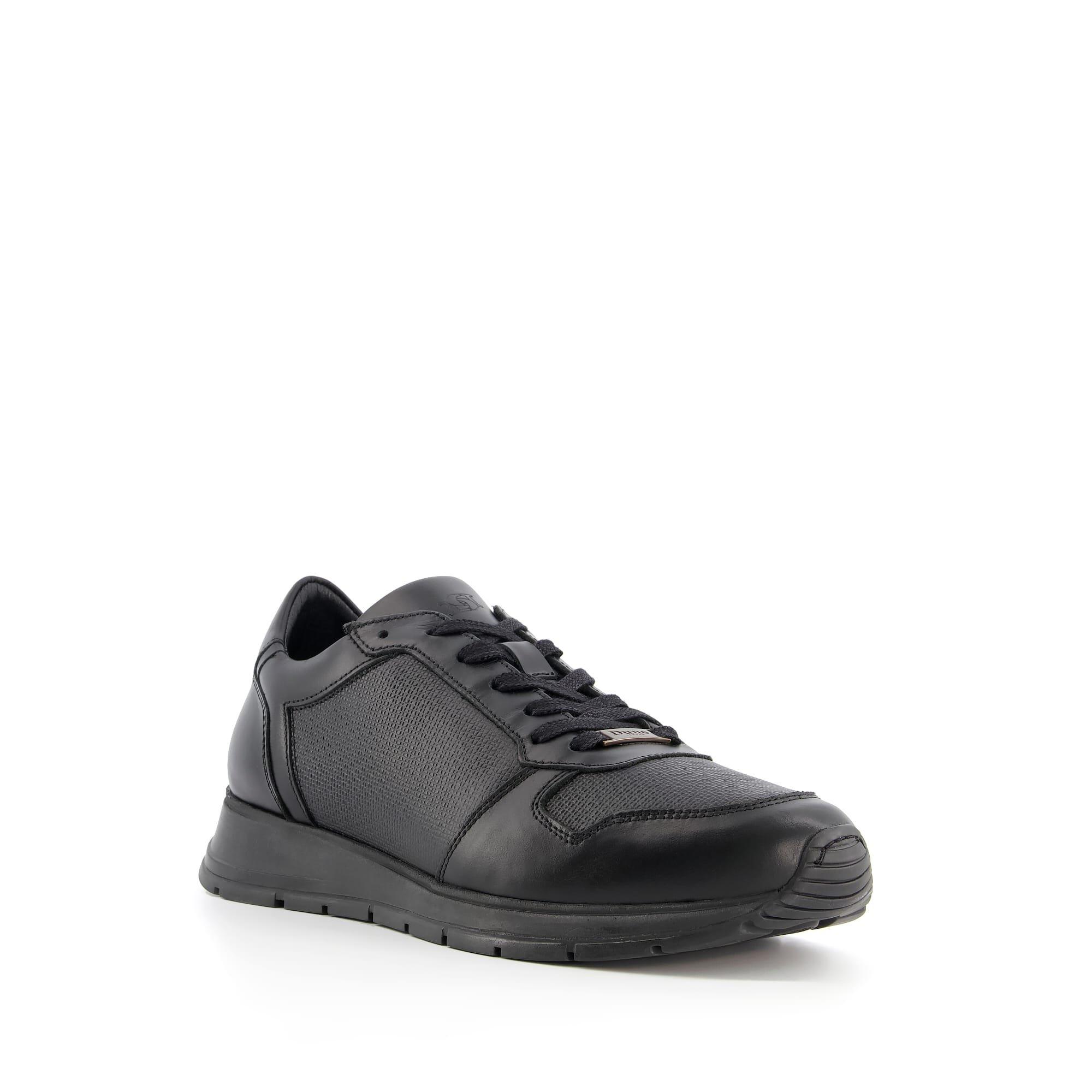 Black Lth 484 - Dune London - Treats Trainers - 2