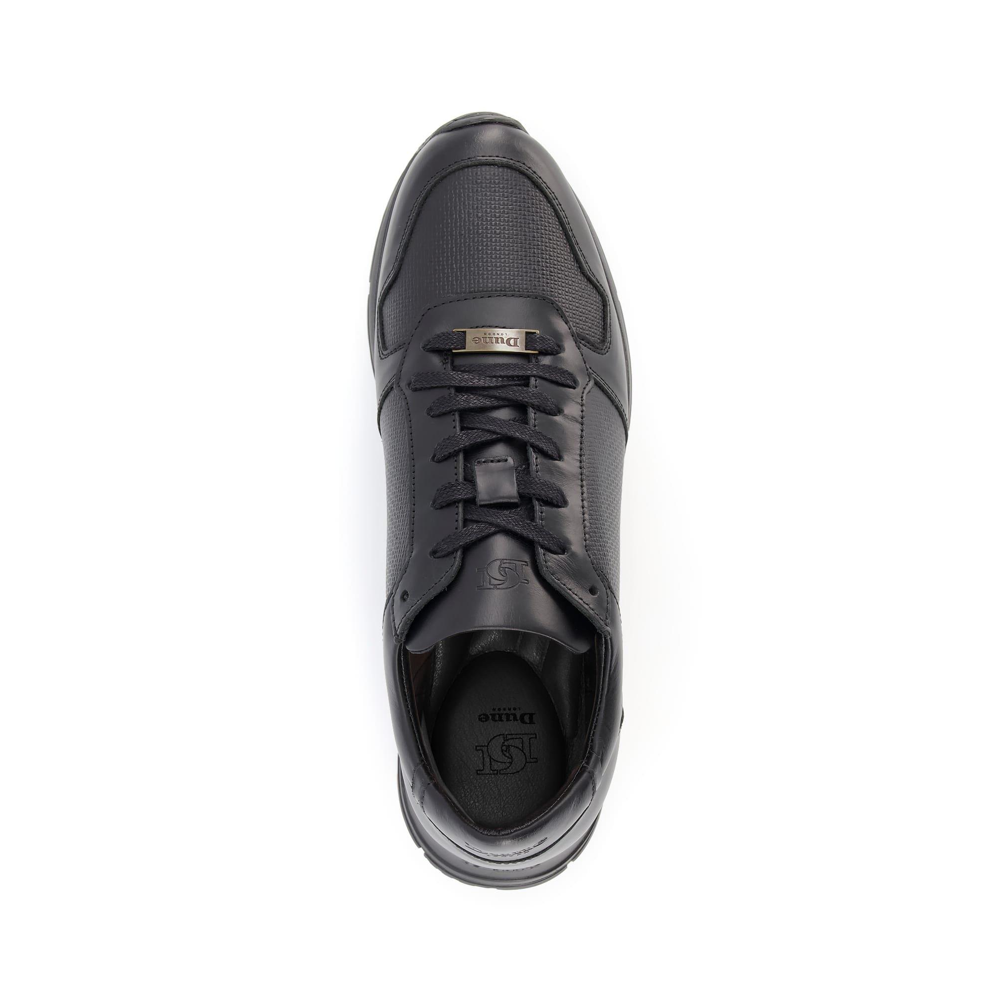 Black Lth 484 - Dune London - Treats Trainers - 4