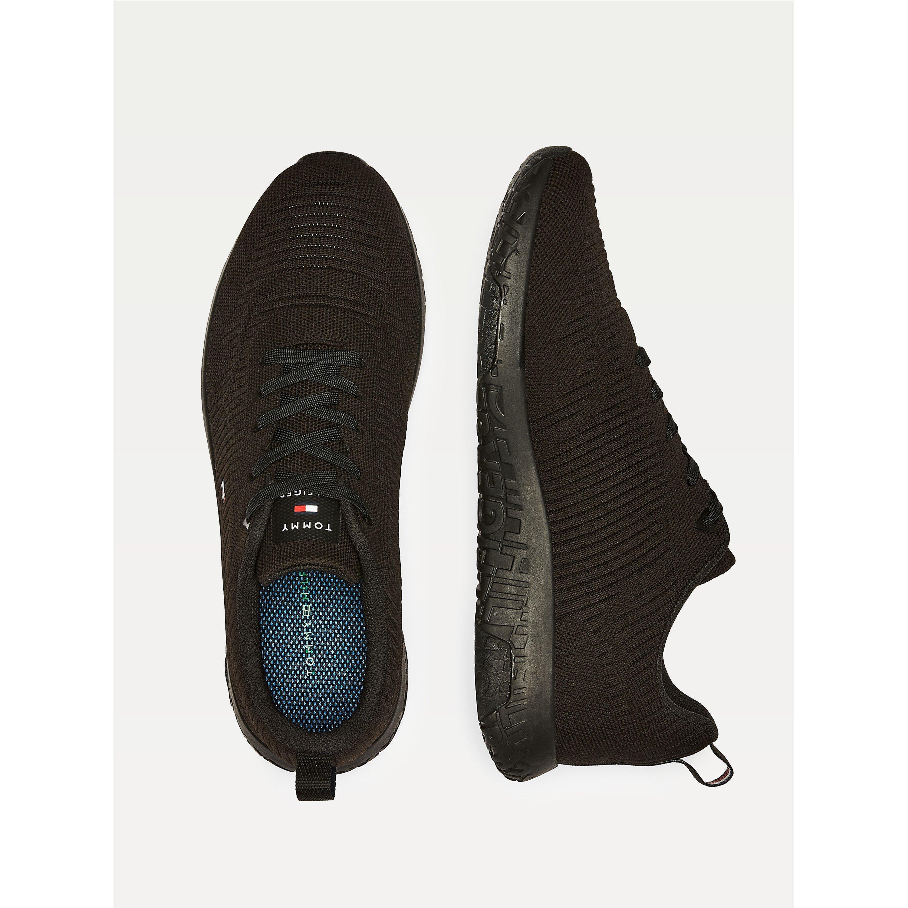 Tommy Hilfiger Men's Tevo Run Trainers - Black Bds - 11 (46)