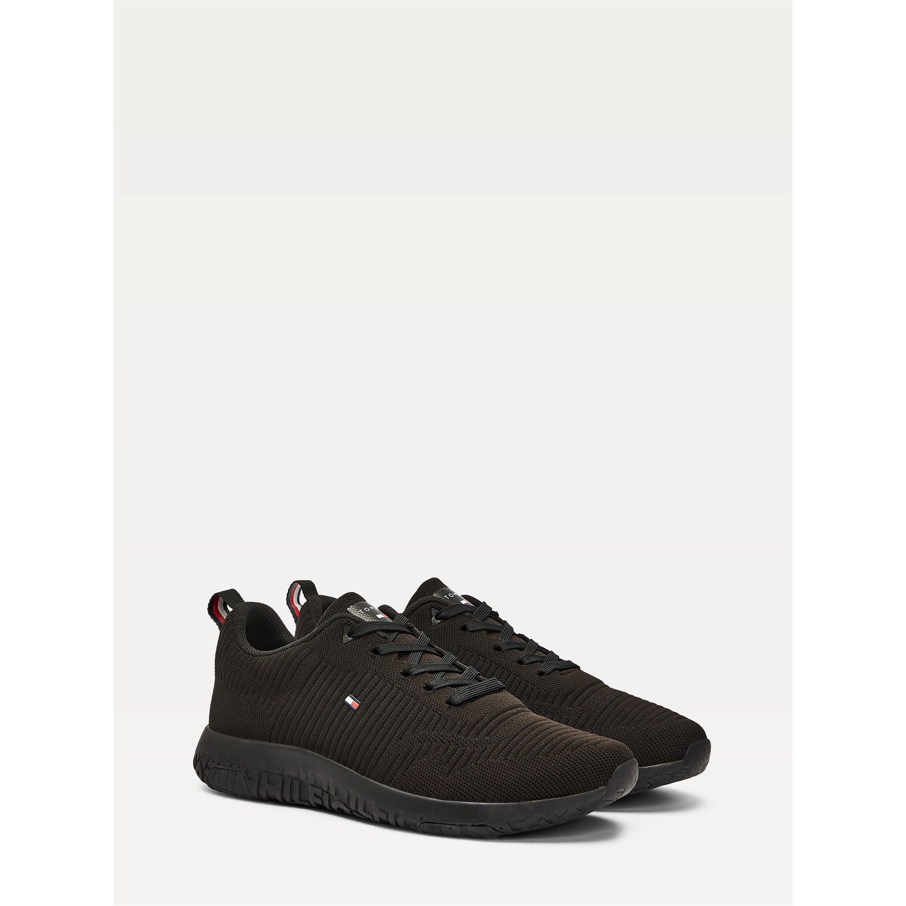 Black BDS - Tommy Hilfiger - Tevo Run Trainers - 2