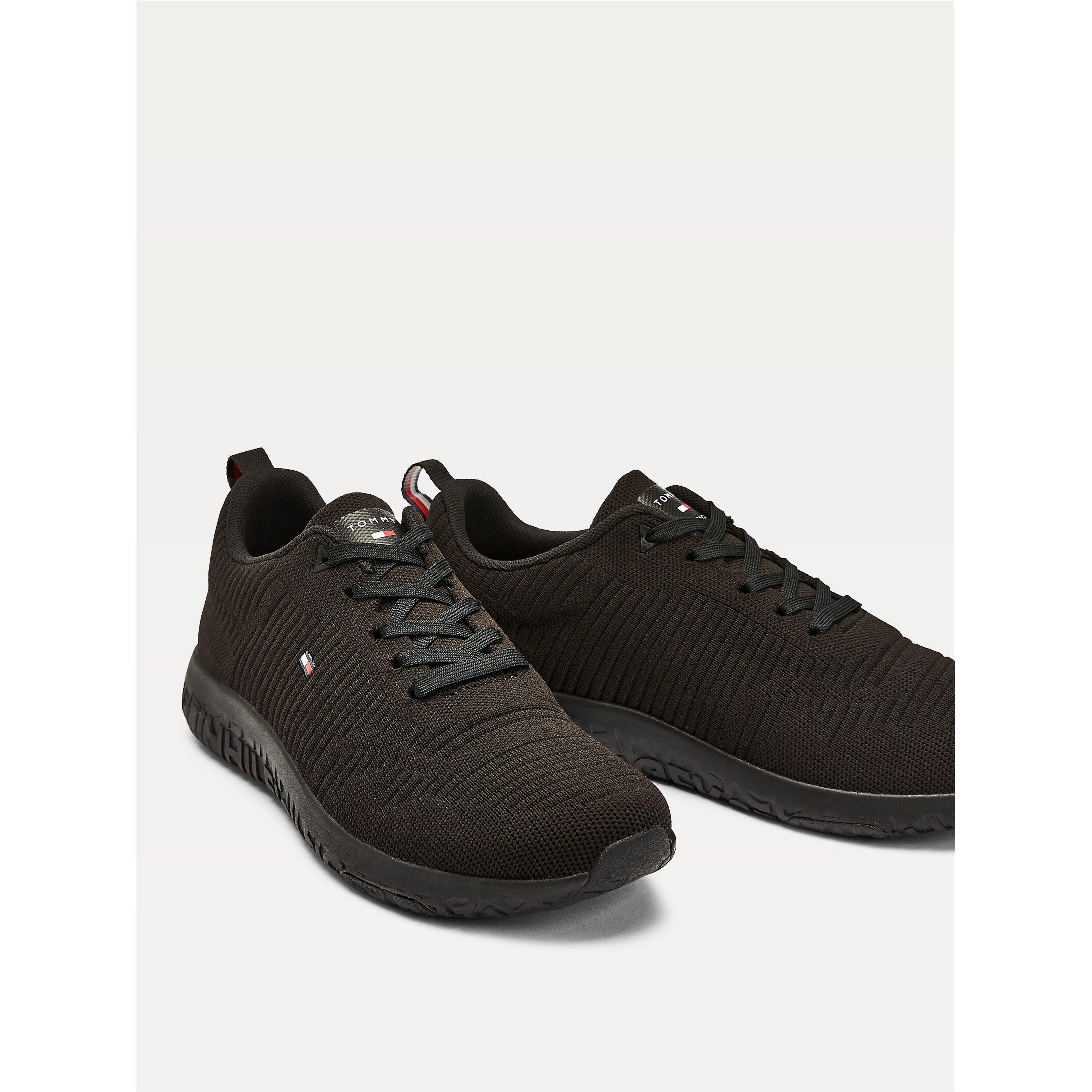 Black BDS - Tommy Hilfiger - Tevo Run Trainers - 4