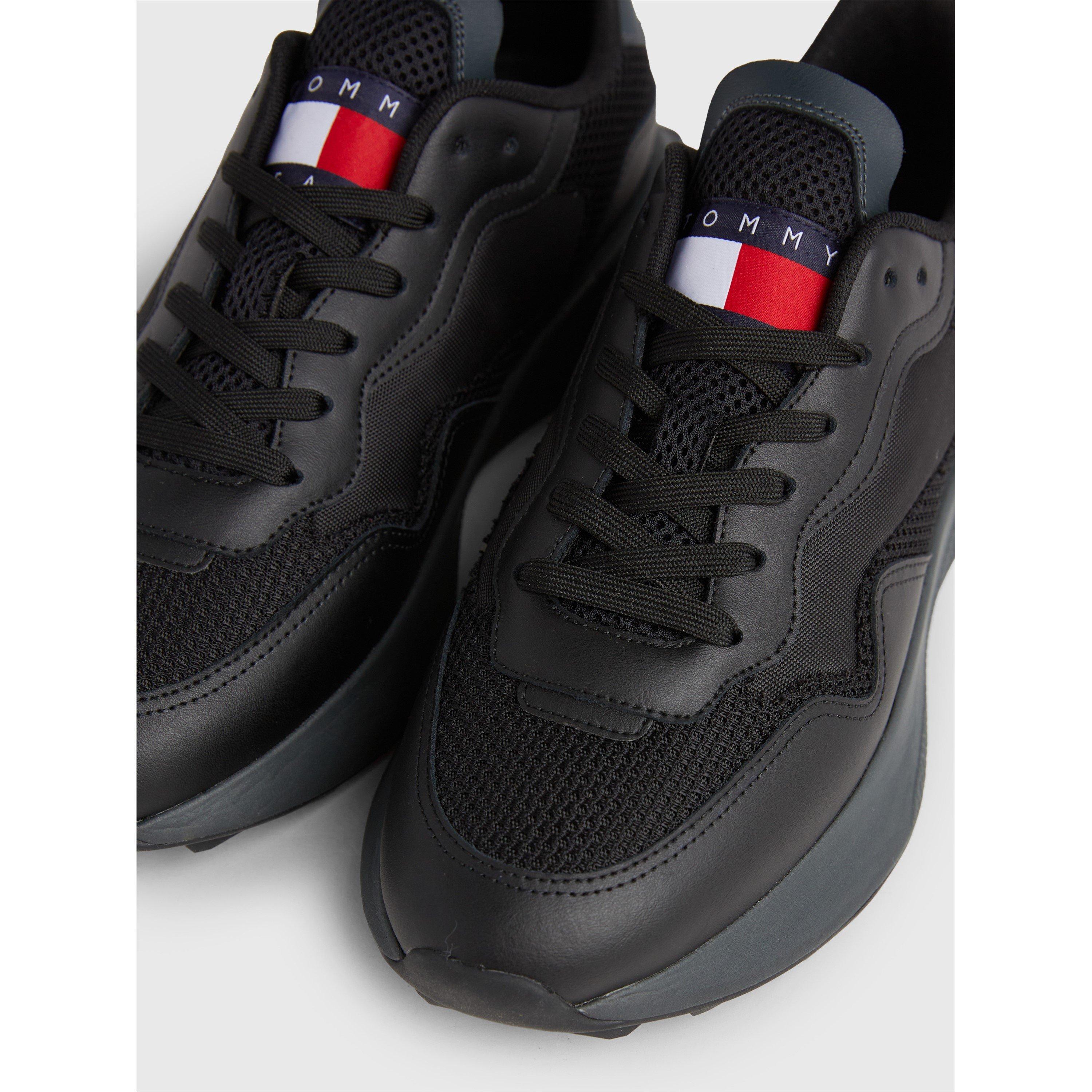 Zwart - Tommy Jeans - Men's Mix Material Runners - 2