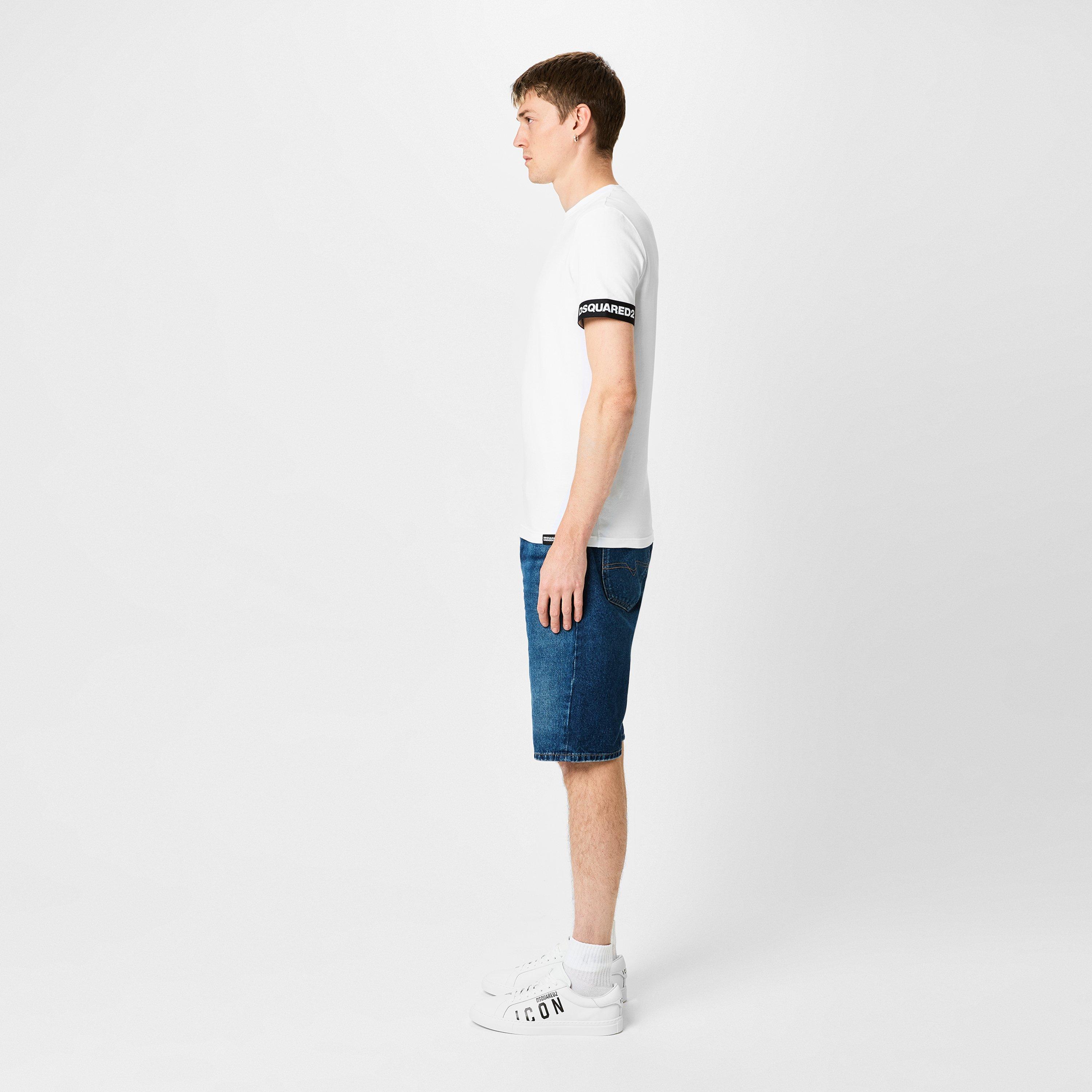 White Black - DSquared2 - Icon Cassette Sneakers - 6