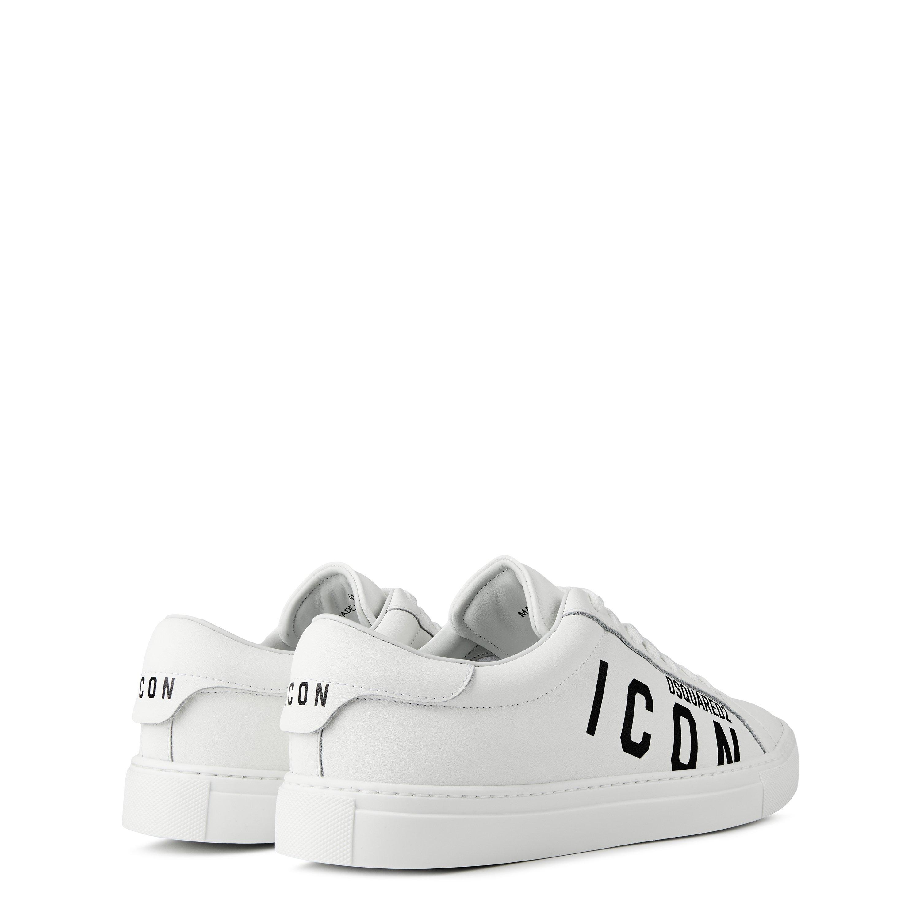 White Black - DSquared2 - Icon Cassette Sneakers - 5