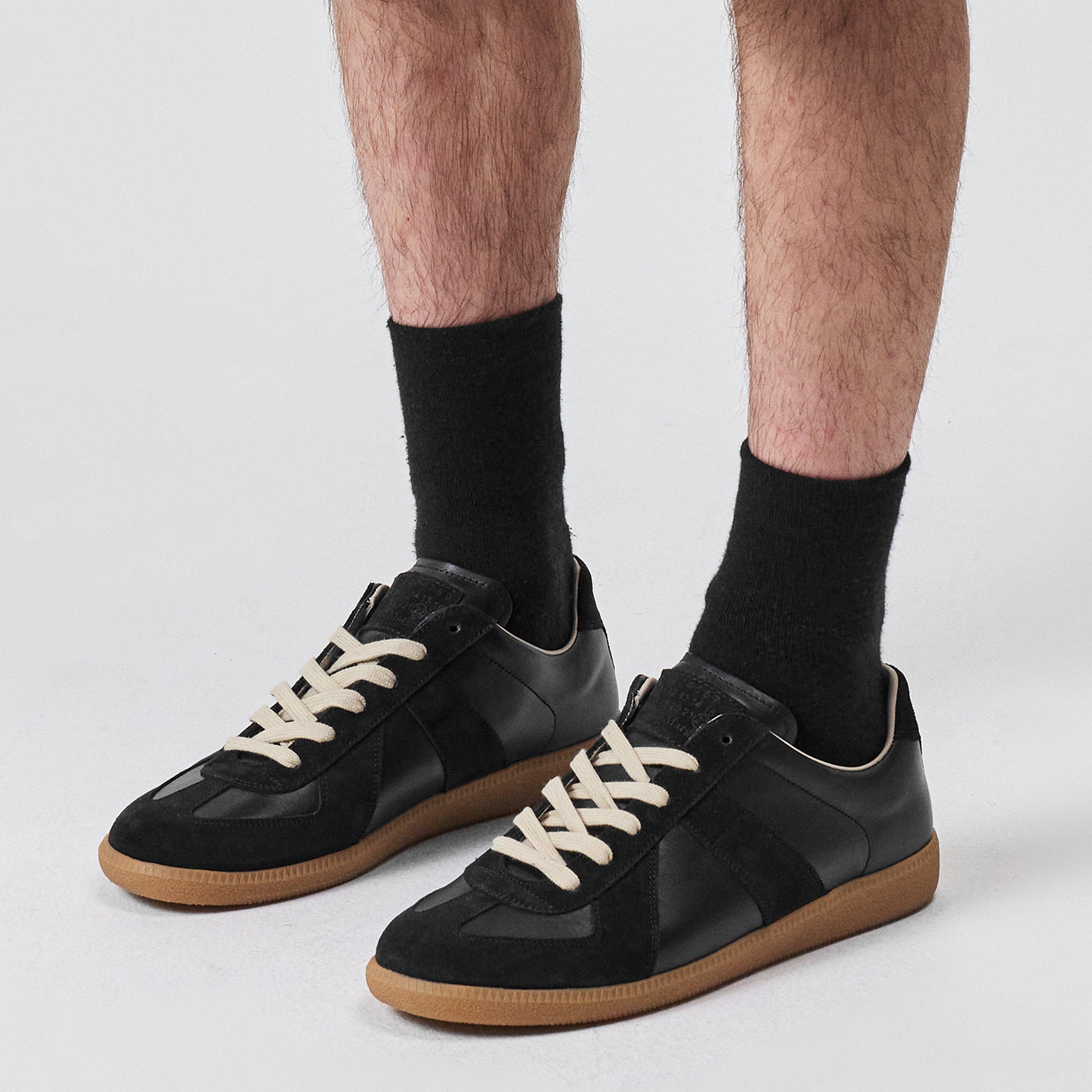 Black/Black - Maison Margiela - Mens Replica Sneakers - 2