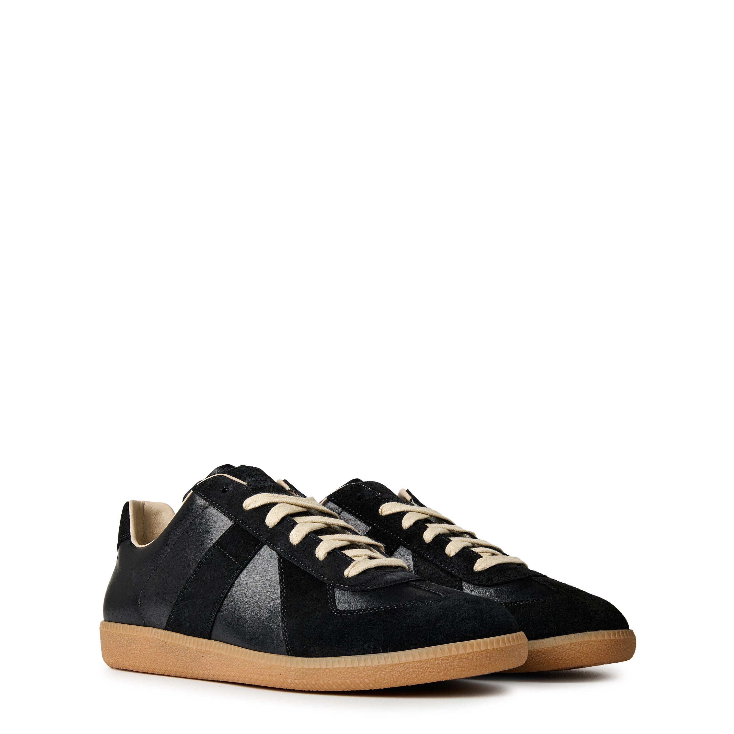 Black/Black - Maison Margiela - Mens Replica Sneakers - 4