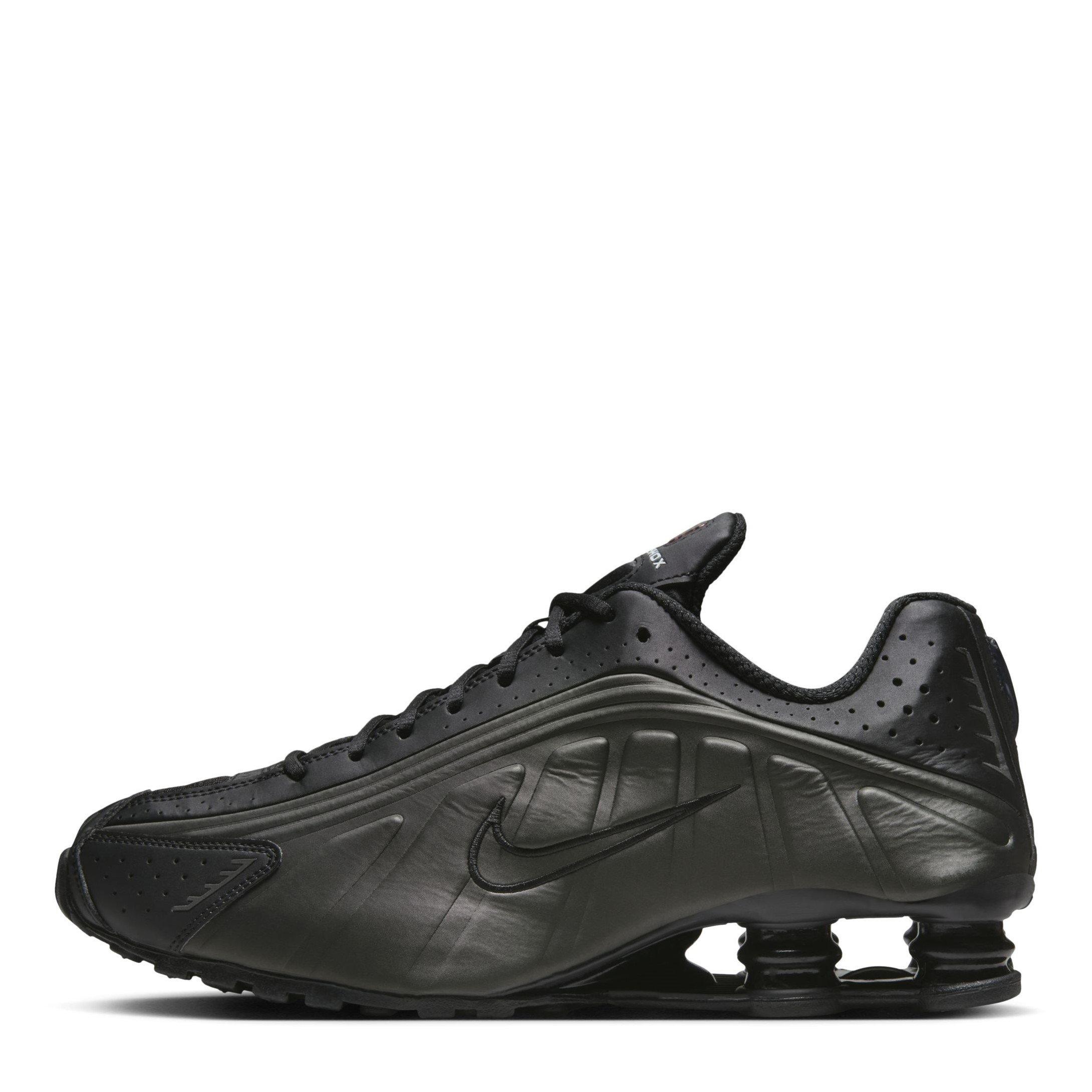 Nero/Nero - Nike - Shox R4 Low Trainers - 2