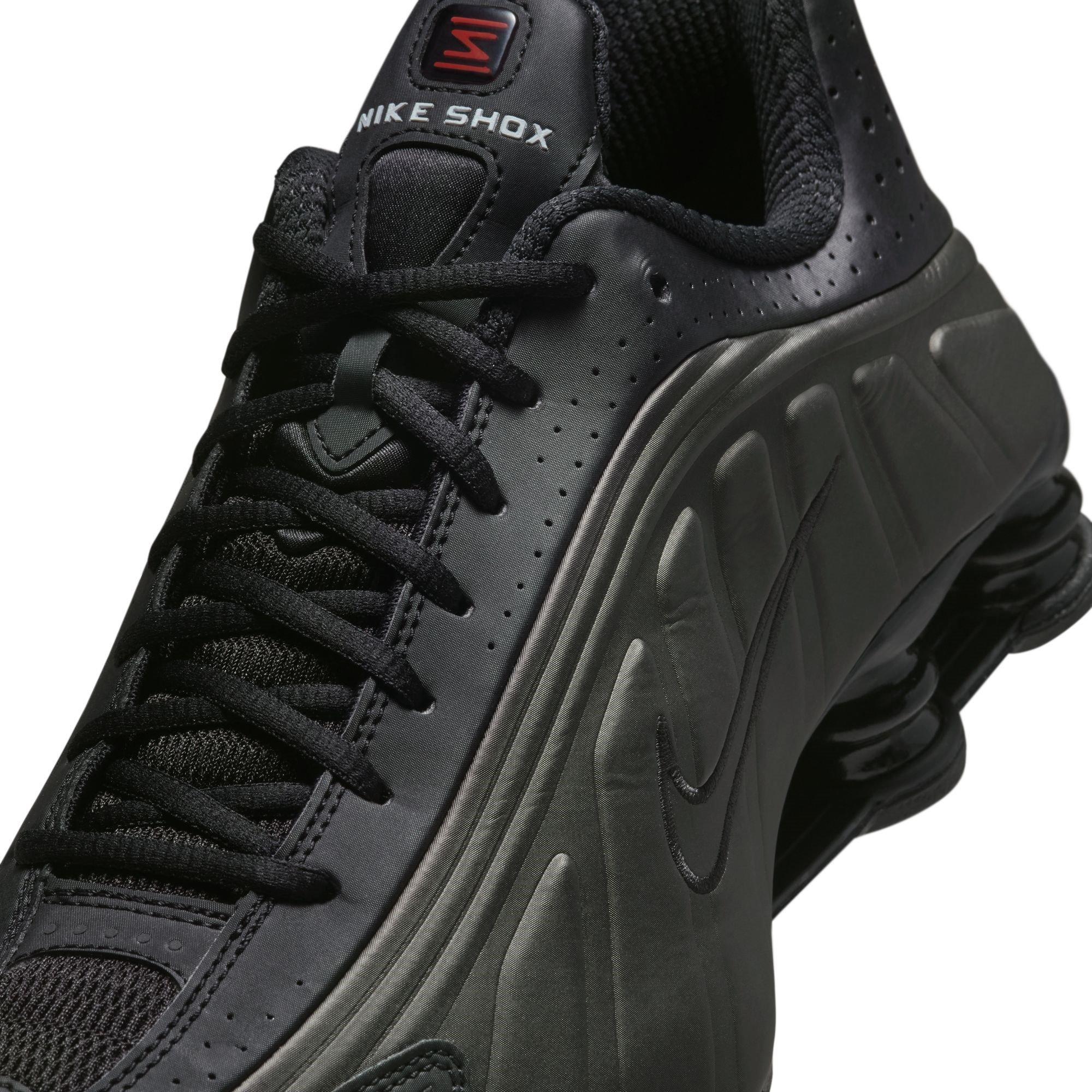 Nero/Nero - Nike - Shox R4 Low Trainers - 7
